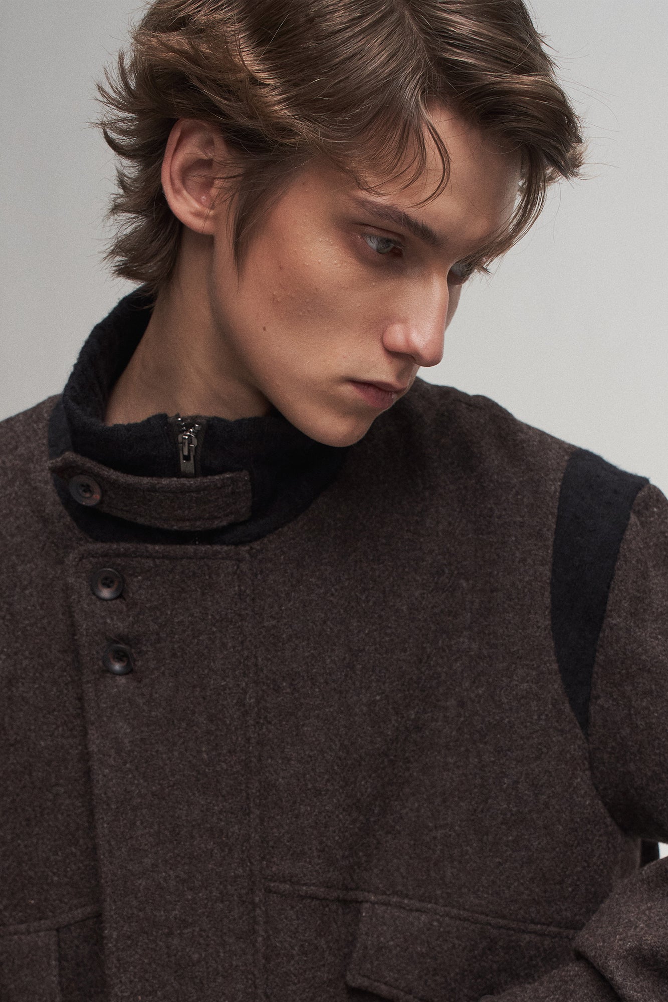 ILNya Nieternite Nifutur Multi-Pocket Utility Wool Jacket