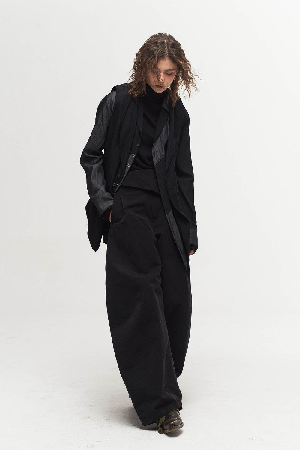 ILNya Nieternite Nifutur Rope Wrap Wool-Blend Suit Jacket main image 0