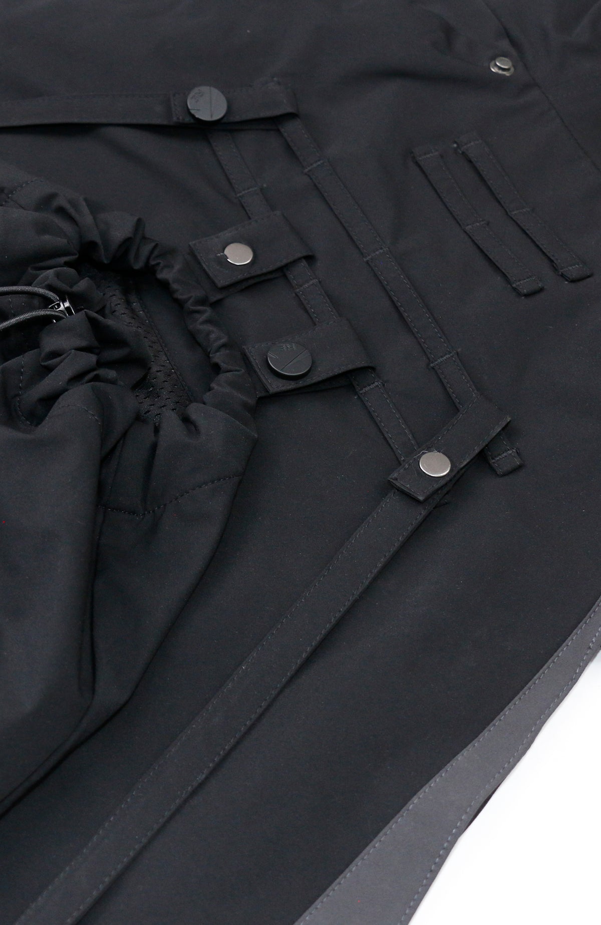RELABEL Deconstructed Spliced Three-Way Outdoor Shell Jacket