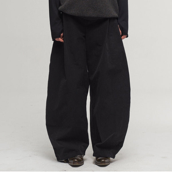lownn Lownn ロウン NEO Pleated Wide Trousers ワイド