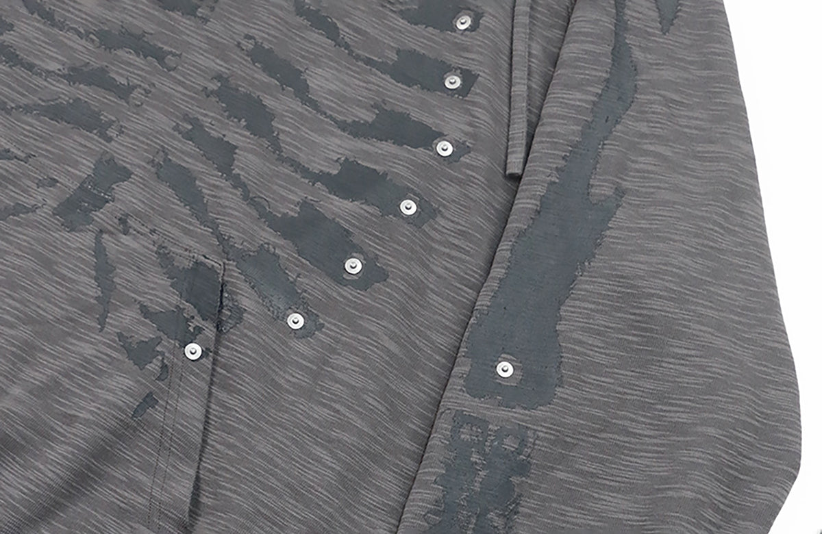 RELABEL Bone Mapping Full-Print Oversized Hoodie