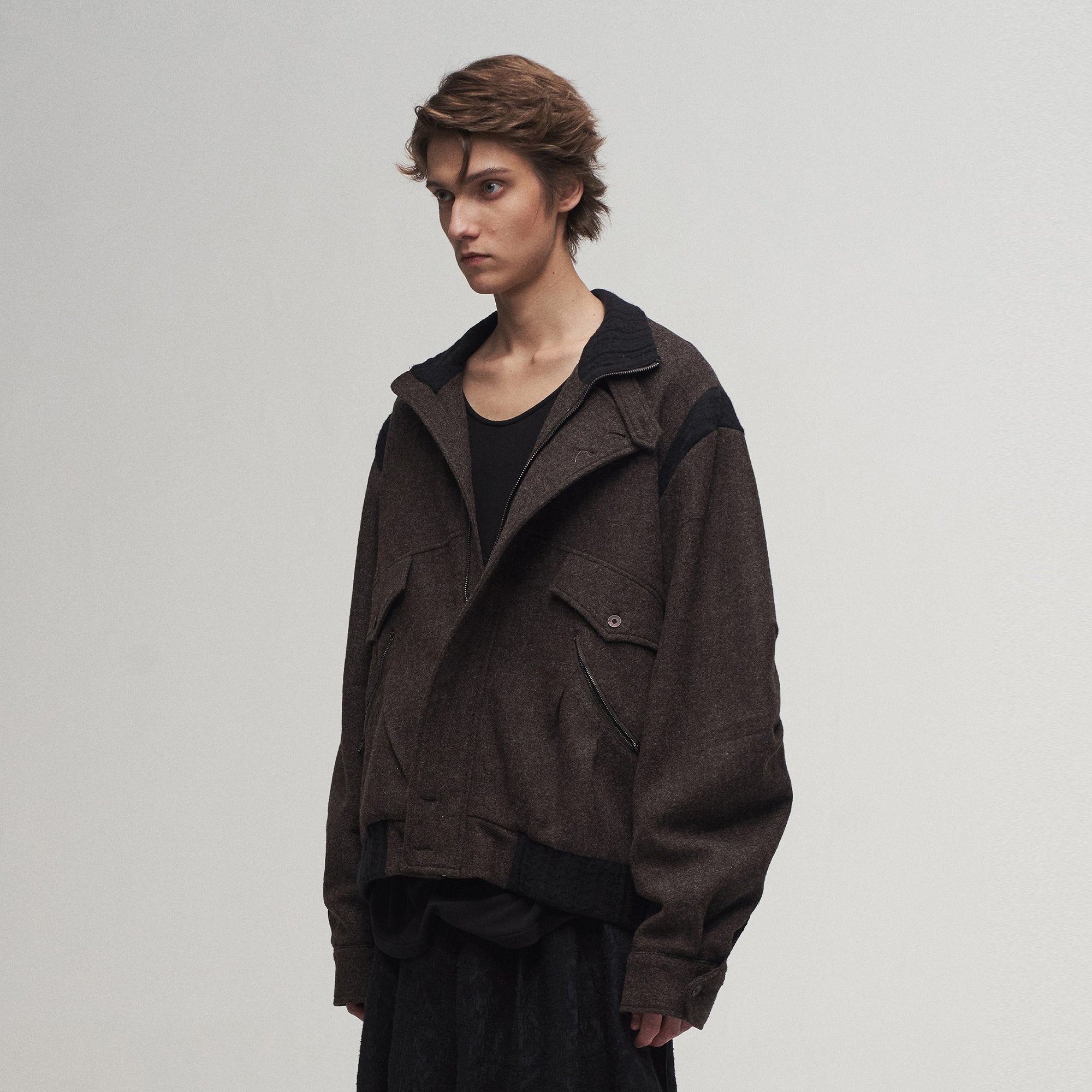 ILNya Nieternite Nifutur Multi-Pocket Utility Wool Jacket