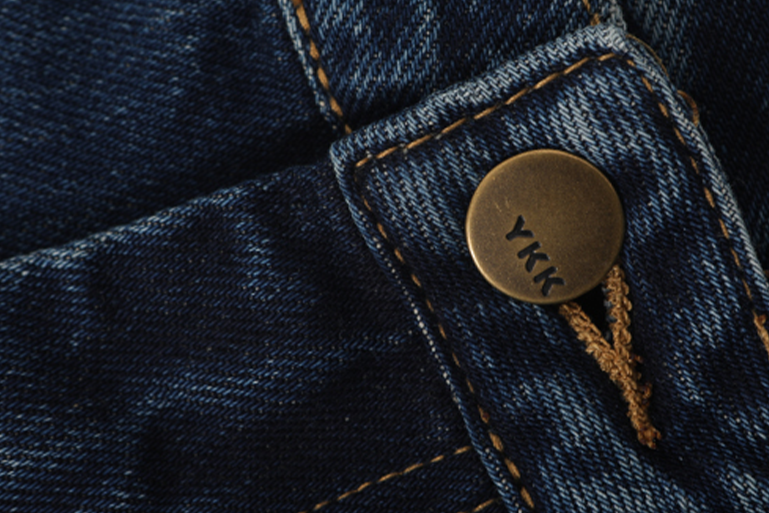 HAHAHA Washed Distressed Multi-Pocket Wide-Leg Jeans