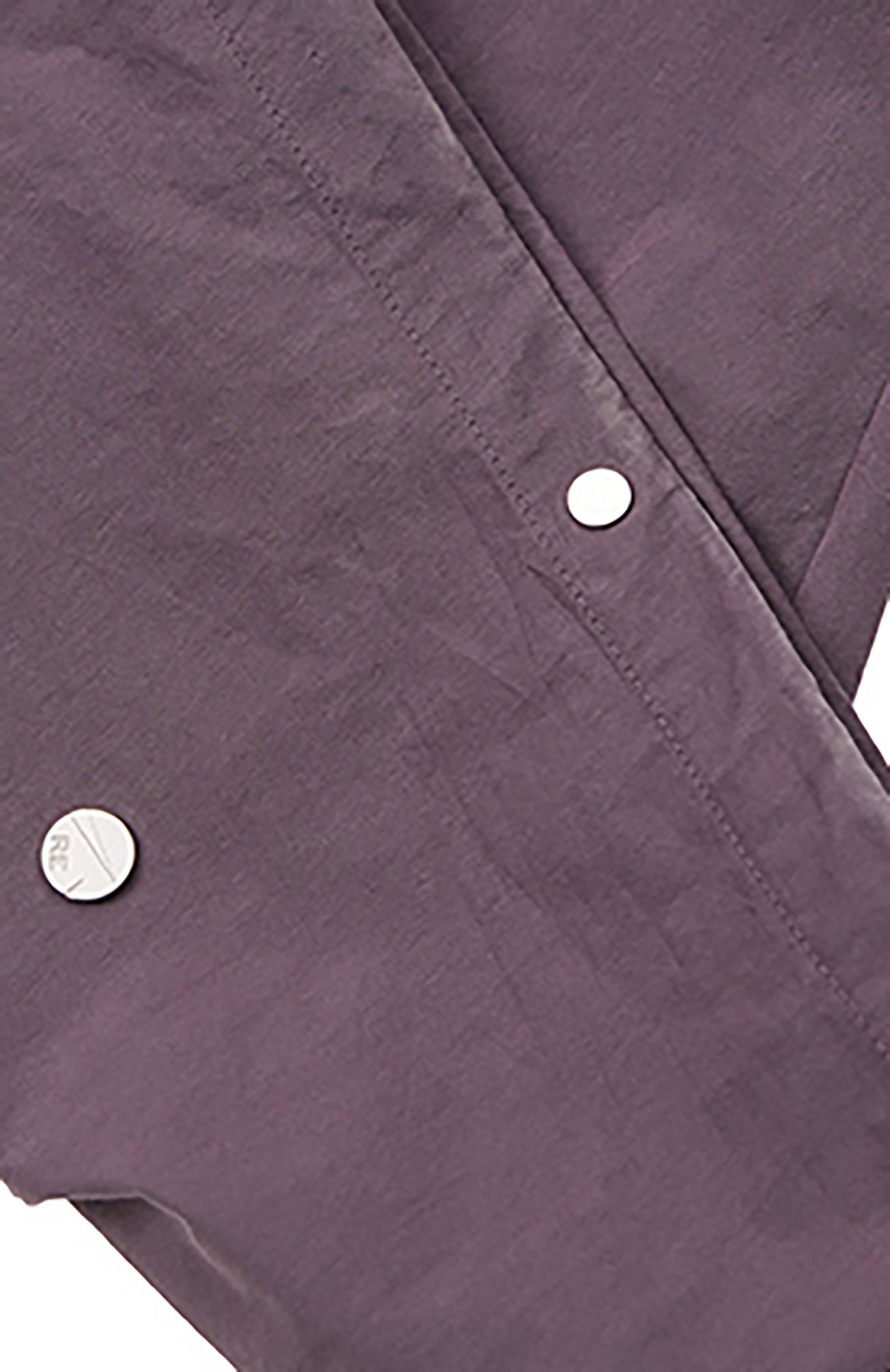 RELABEL Pleated Drawstring Cuff Parachute Pants Navy / Purple