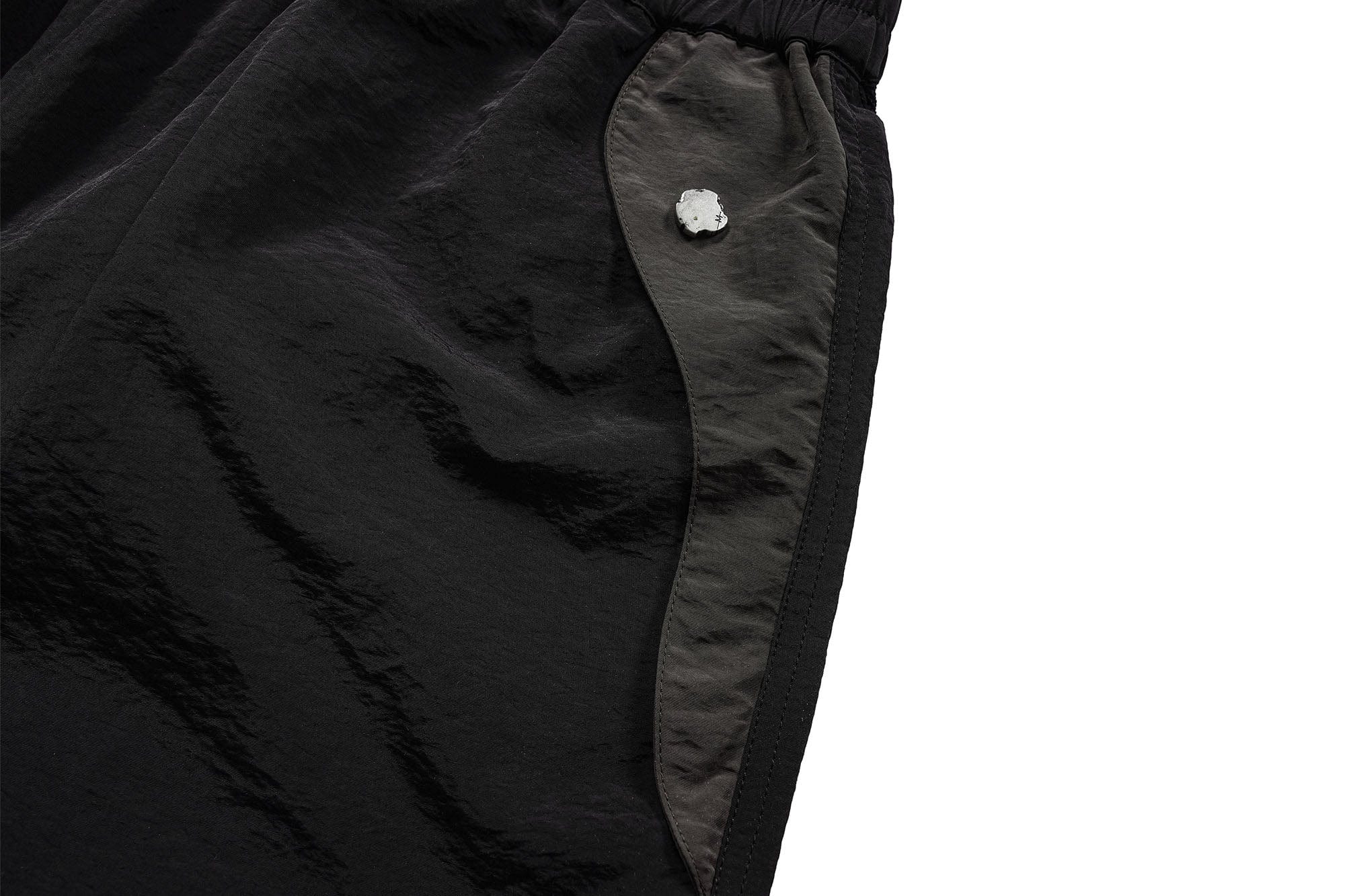 UNDERWATER Dull Leaf Mesh Spliced Shots, premium urban and streetwear designers apparel on PROJECTISR.com, UNDERWATER