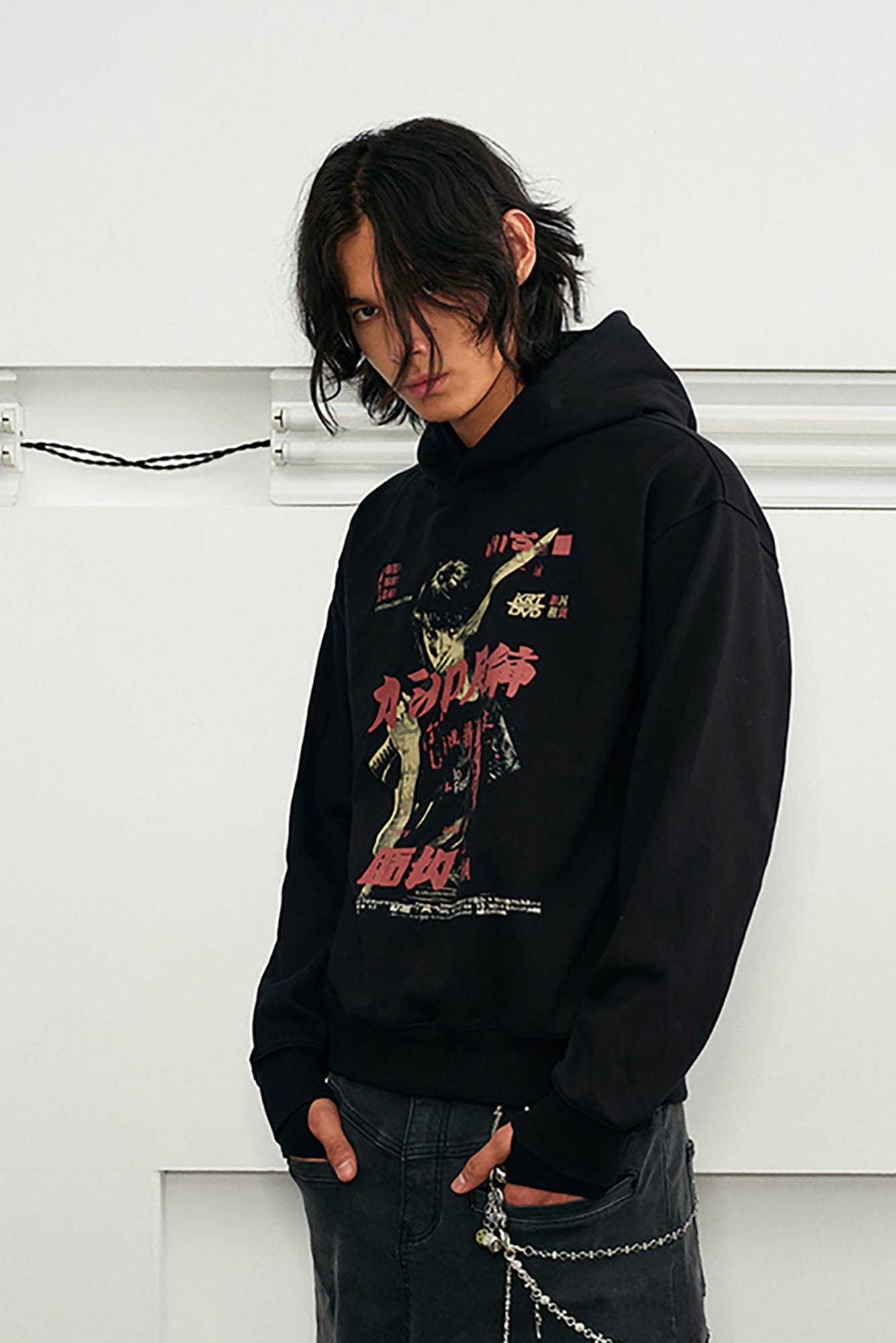 KREATE Retro Ninja Graphic Hoodie