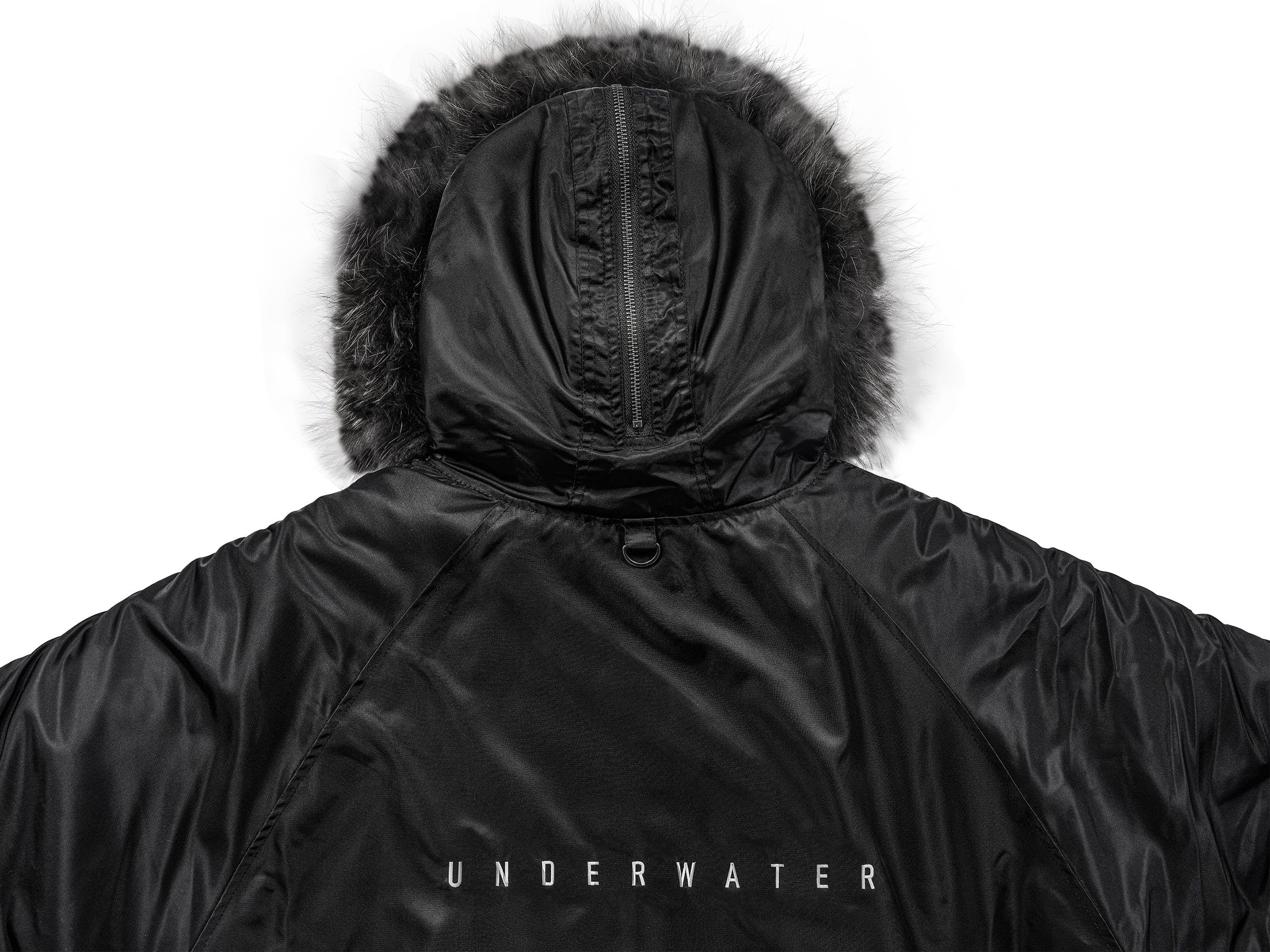 UNDERWATER N-2B Waterproof Puffer Jacket, premium urban and streetwear designers apparel on PROJECTISR.com, UNDERWATER