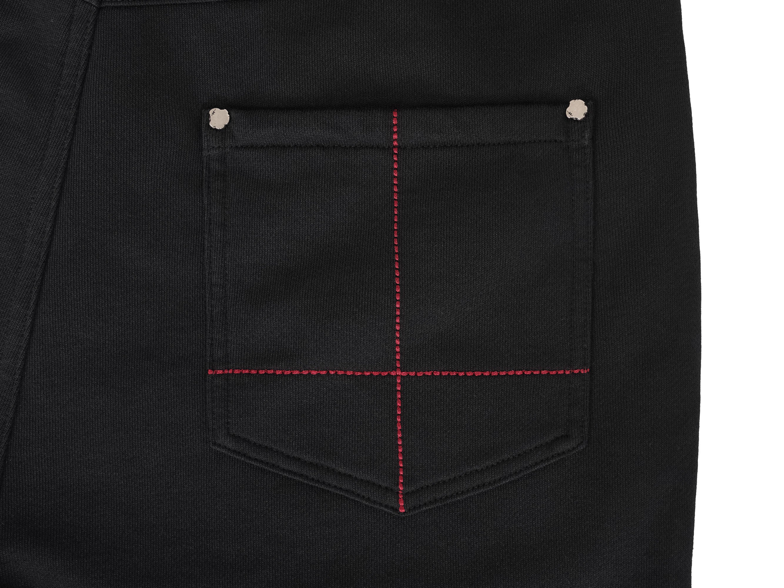 UNDERWATER Devil Embroidery Straight-Leg Pants