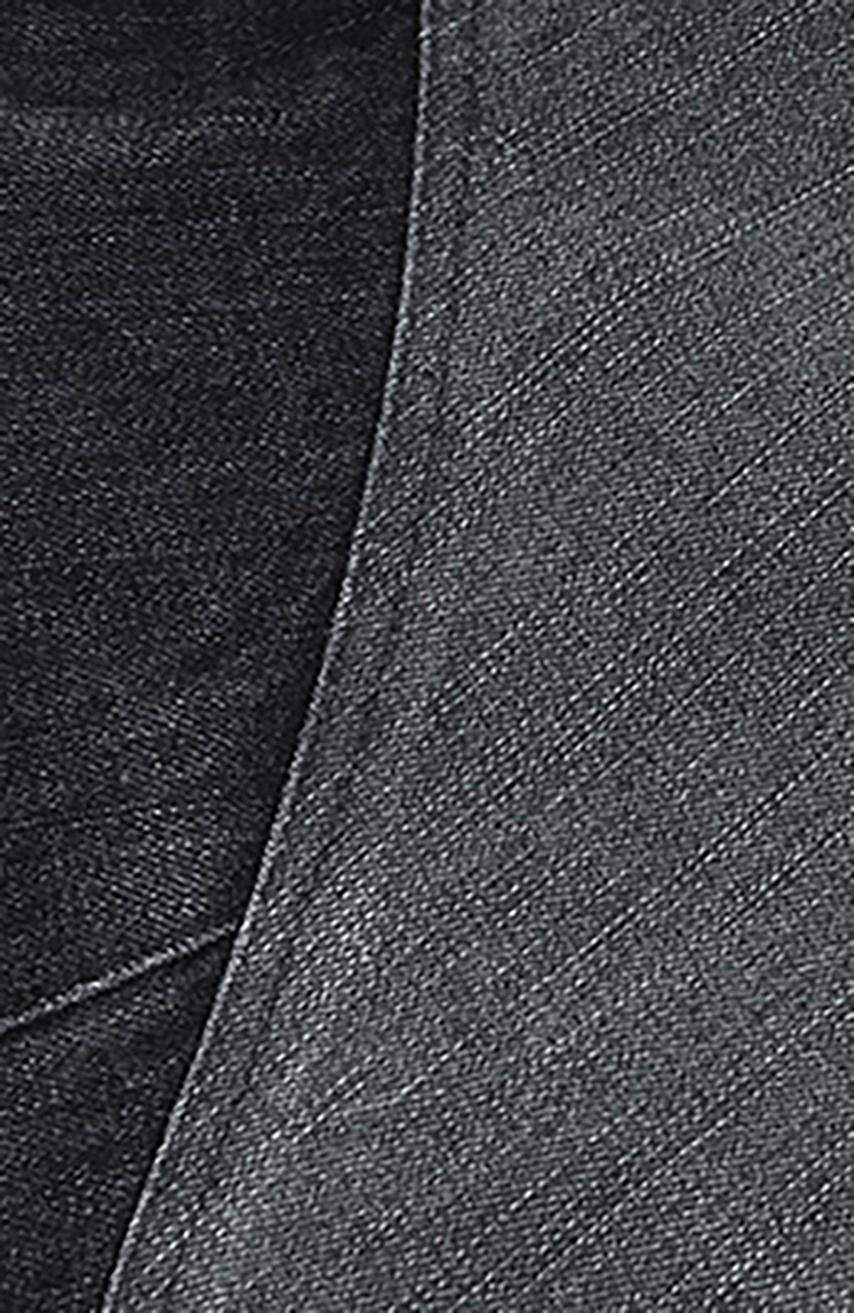RELABEL Detachable Washed Pleated Jeans