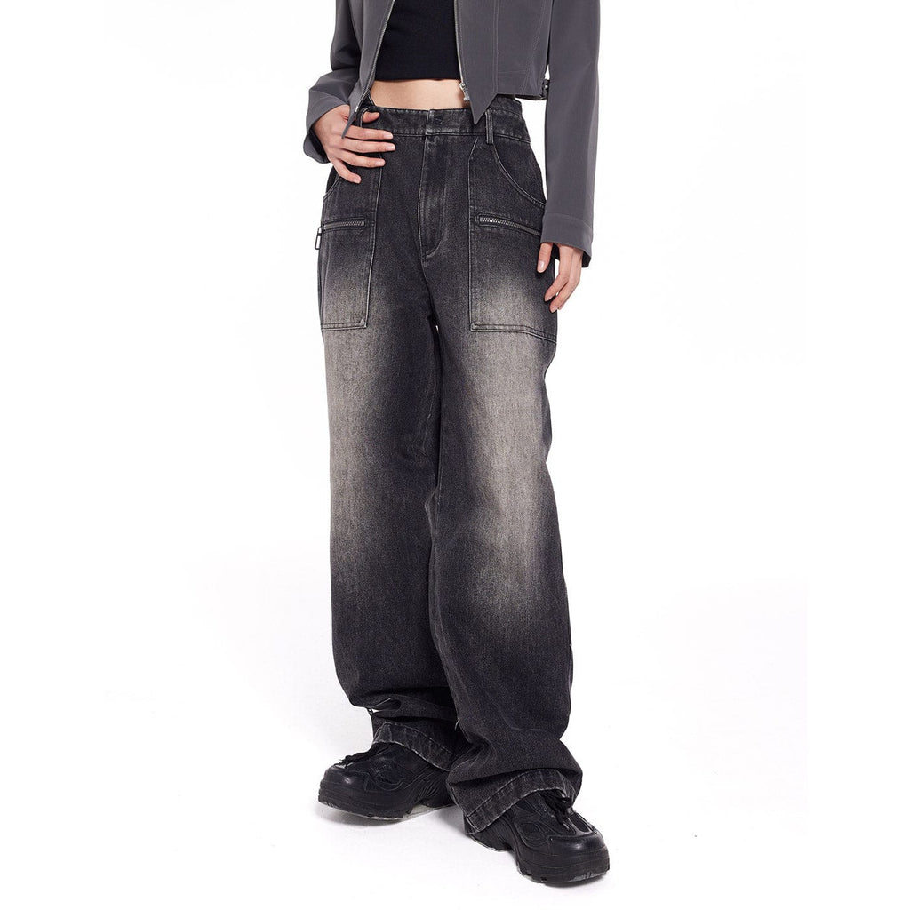 49PERCENT Reversed Jeans, premium urban and streetwear designers apparel on PROJECTISR.com, 49PERCENT