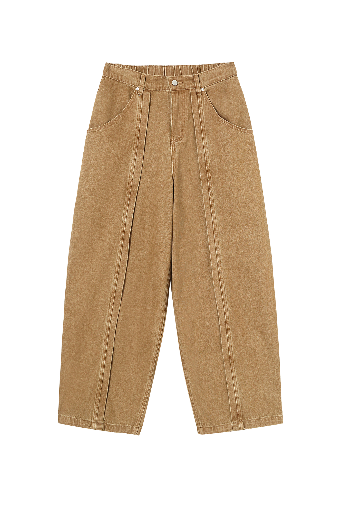 CLP Retro Washed Paneled Oversized Jeans