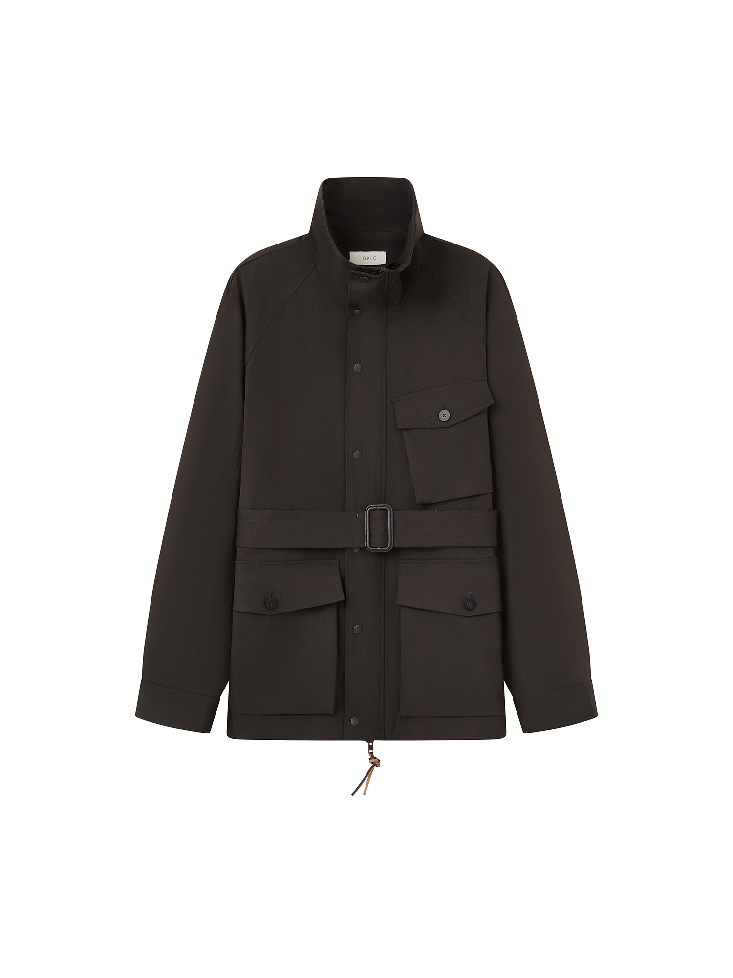 OPICLOTH Multi-Pockets Cinchable Utility Jacket, premium urban and streetwear designers apparel on PROJECTISR.com, OPICLOTH