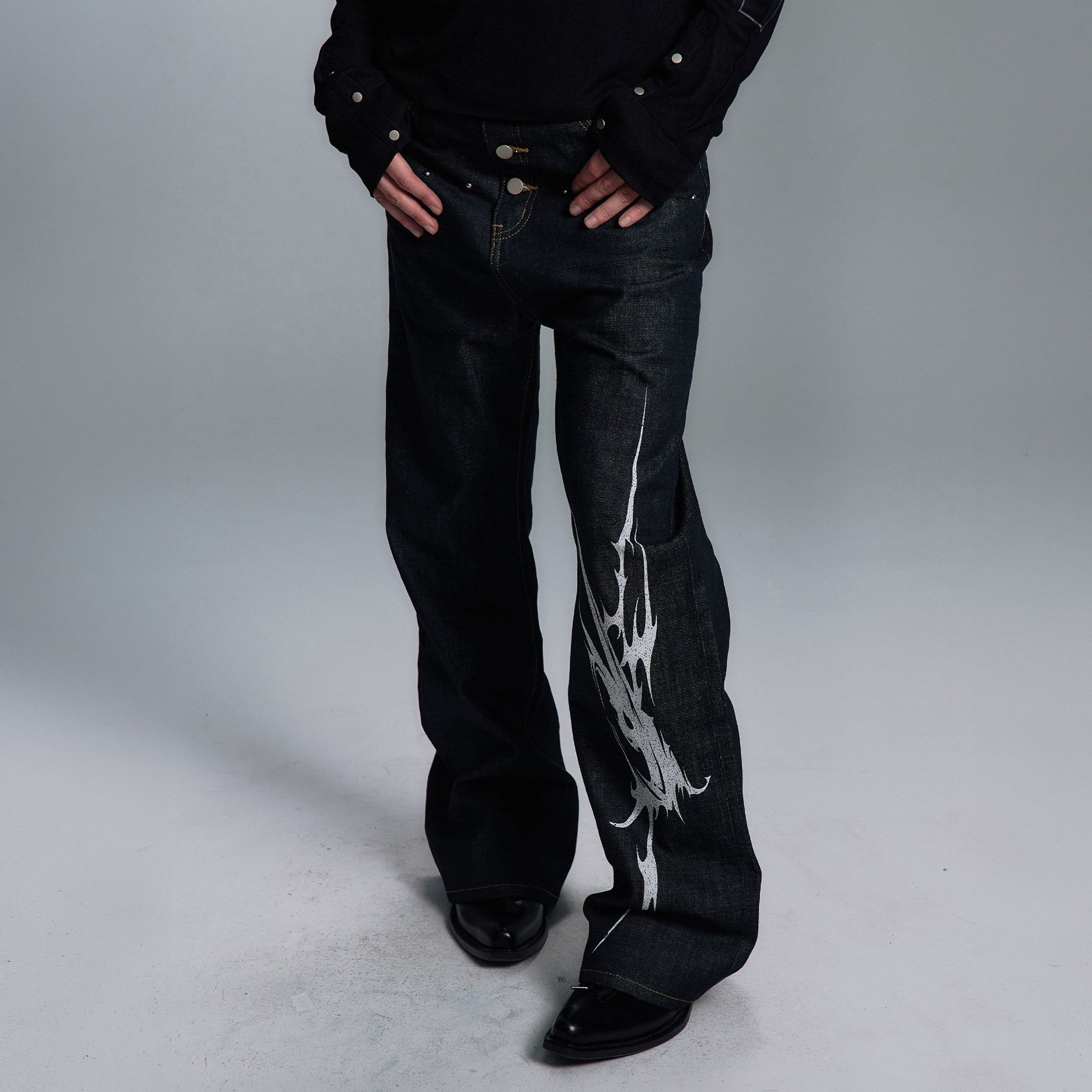 PAIKI Thorn Totem Selvedge Jeans