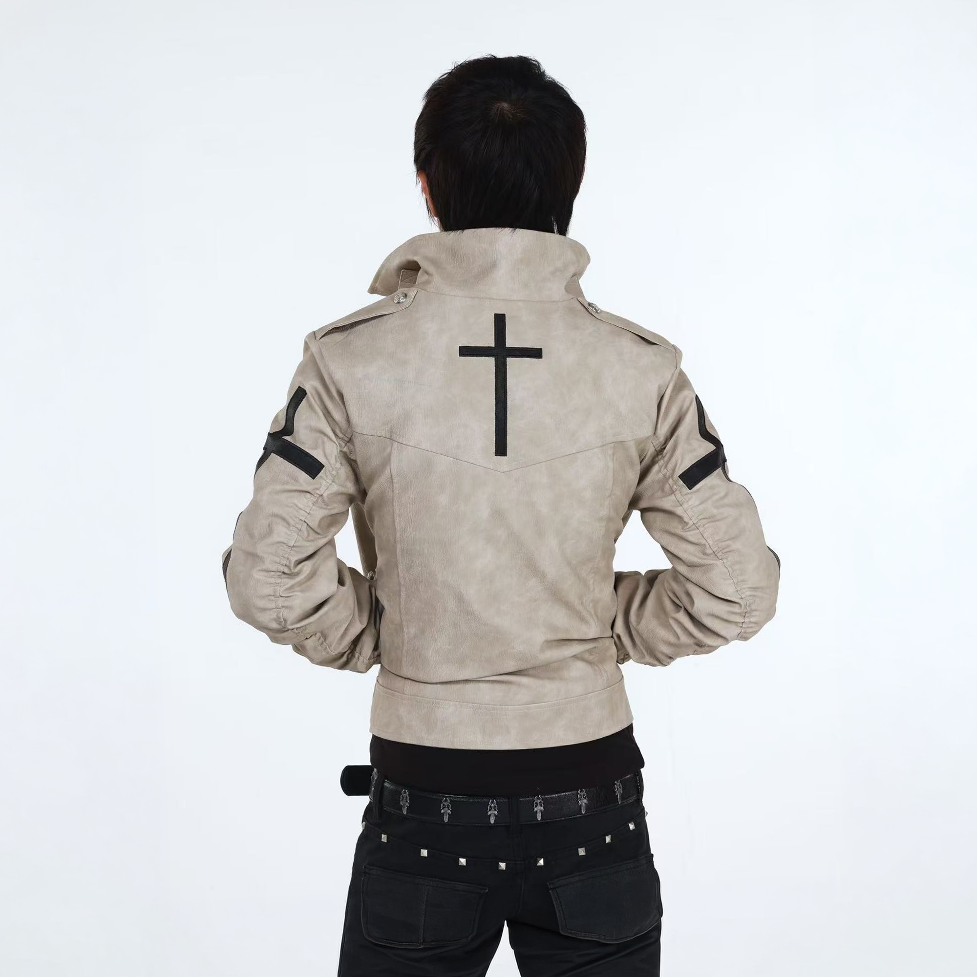 DETW Cross-Button Structured Coat