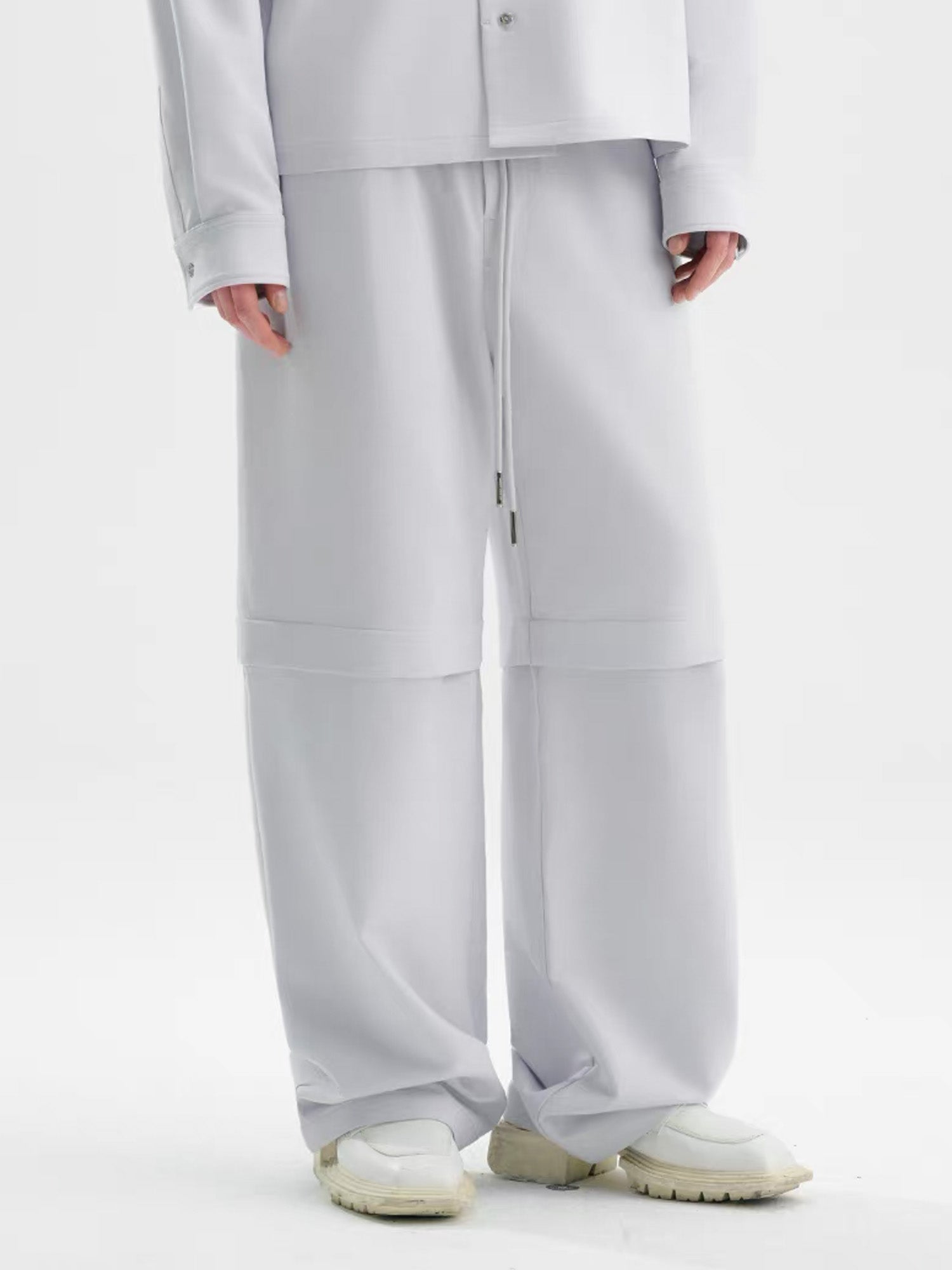 TIWILLTANG Detachable Drawstring Straight-Leg Pants, premium urban and streetwear designers apparel on PROJECTISR.com, TIWILLTANG