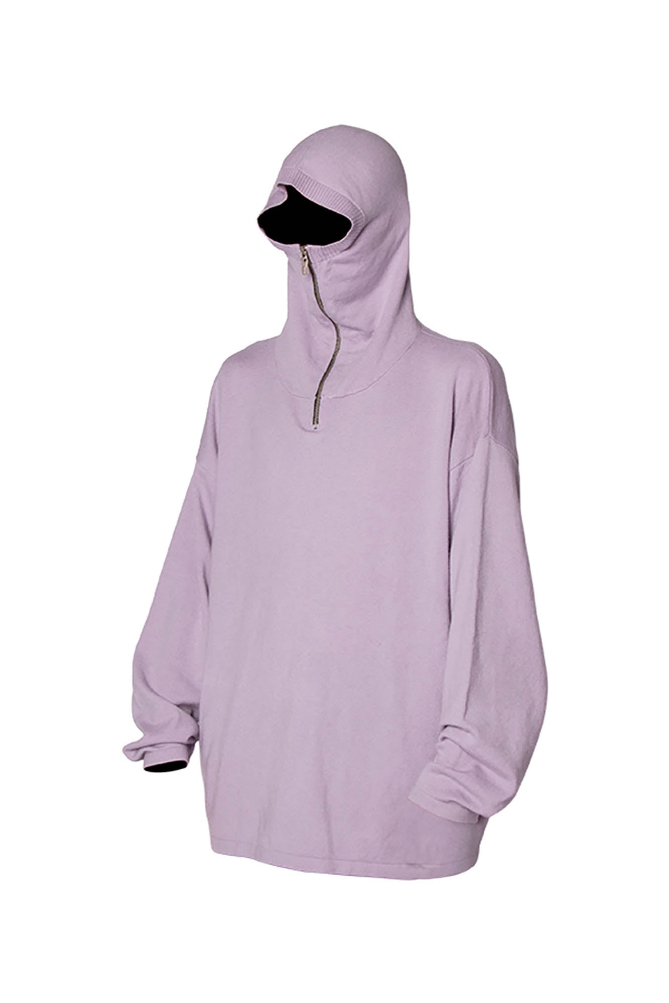 RELABEL Butterfly Zip-Up Mask Wool-Blended Hoodie