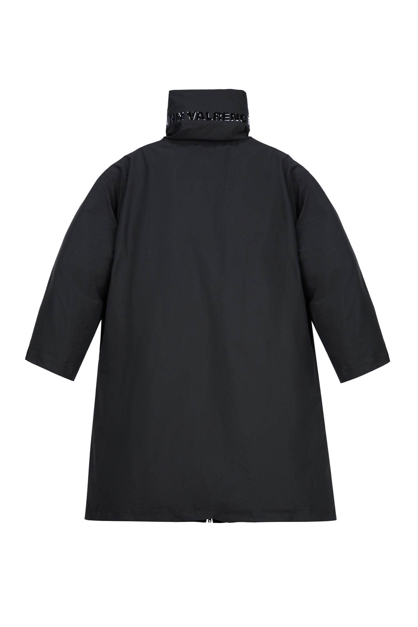 VANN VALRENCE High-Neck Oversized Long Down Coat