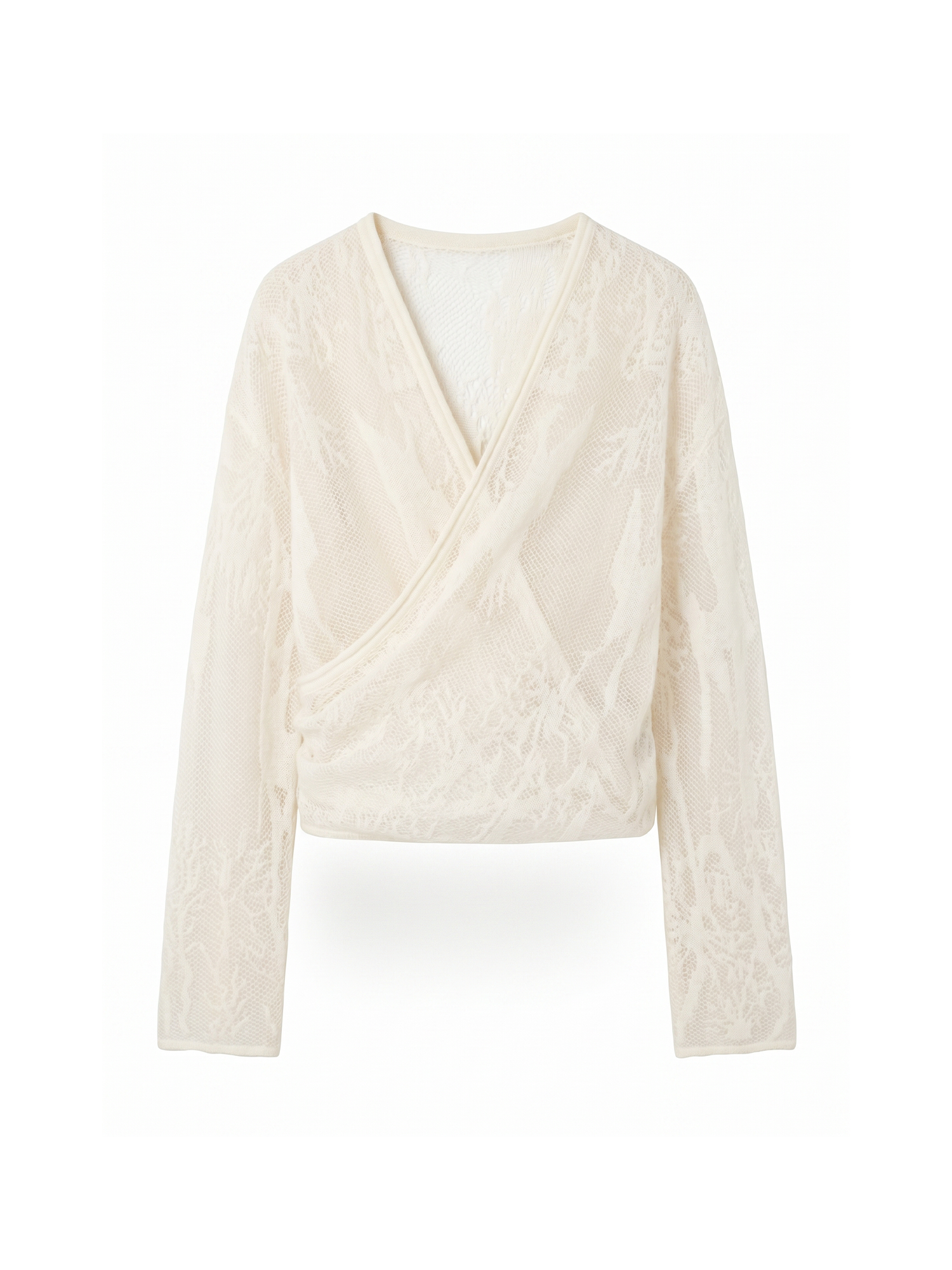 GRAINMUSTARD Baby Alpaca Openwork Jacquard Wrap Cardigan, premium urban and streetwear designers apparel on PROJECTISR.com, GRAINMUSTARD