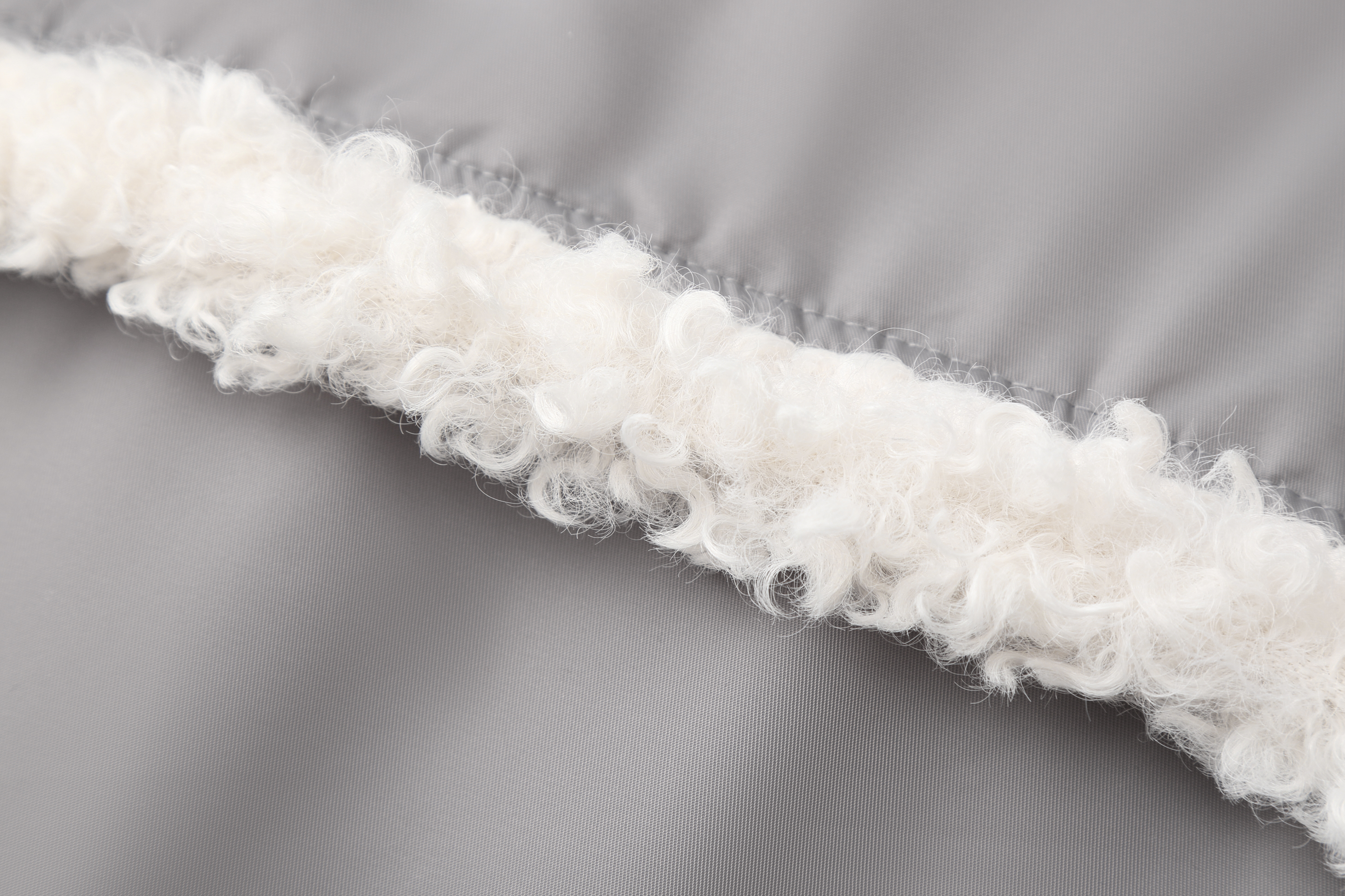 CLP Layered Faux Shearling Hooded Bomber Jacket