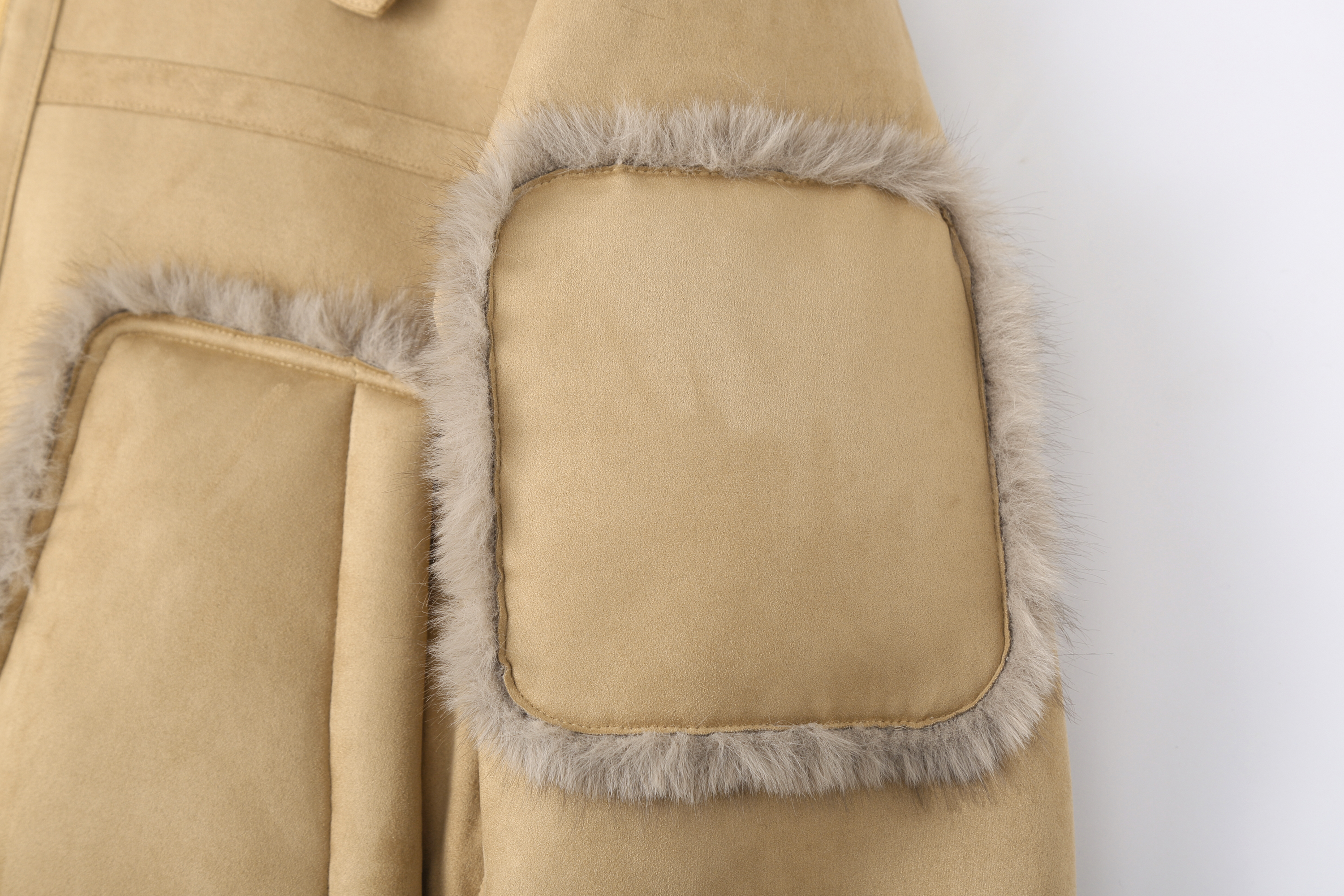 CLP Reversible Faux Fur Biker Jacket