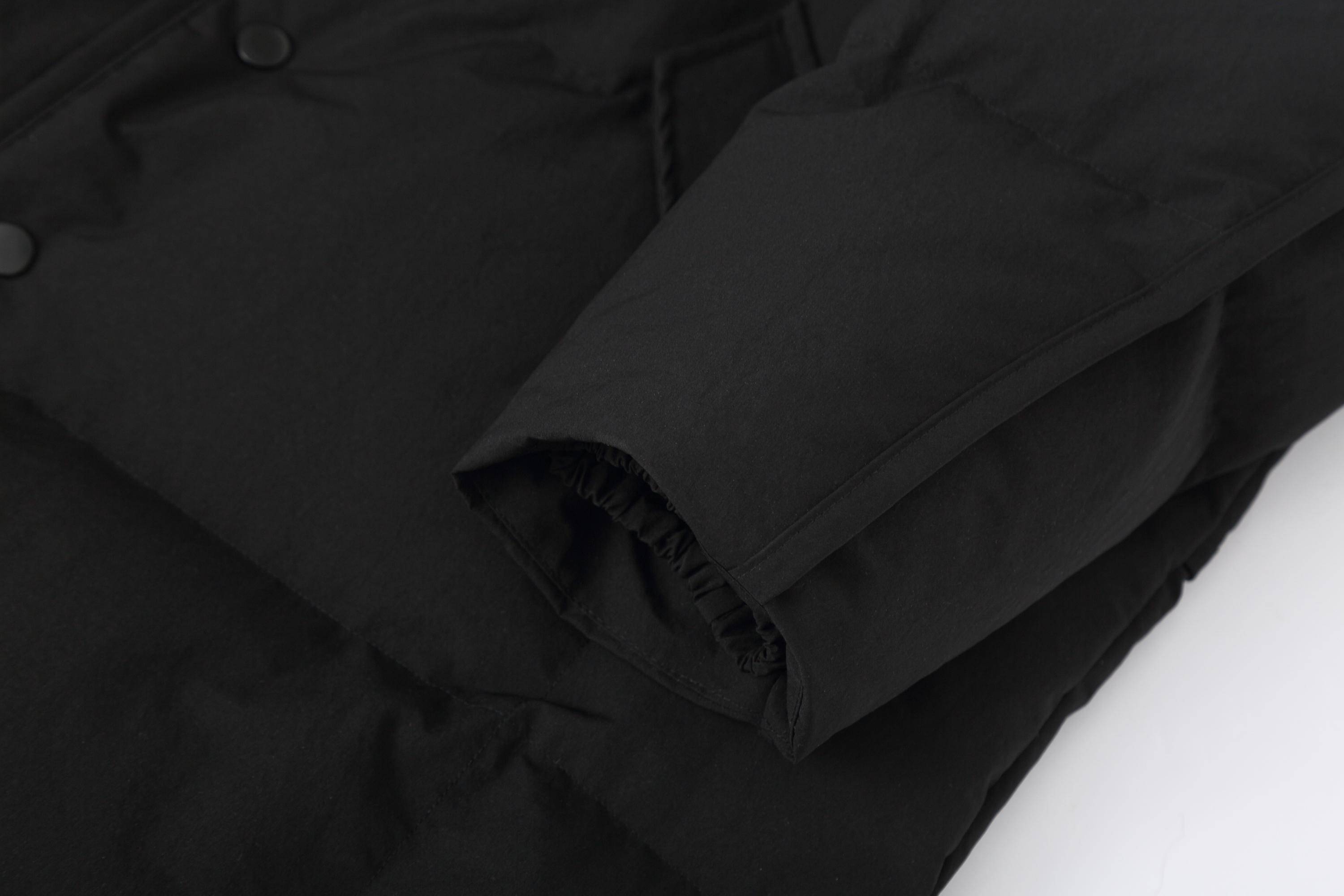 CLP High-Neck Longline Puffer Down Coat