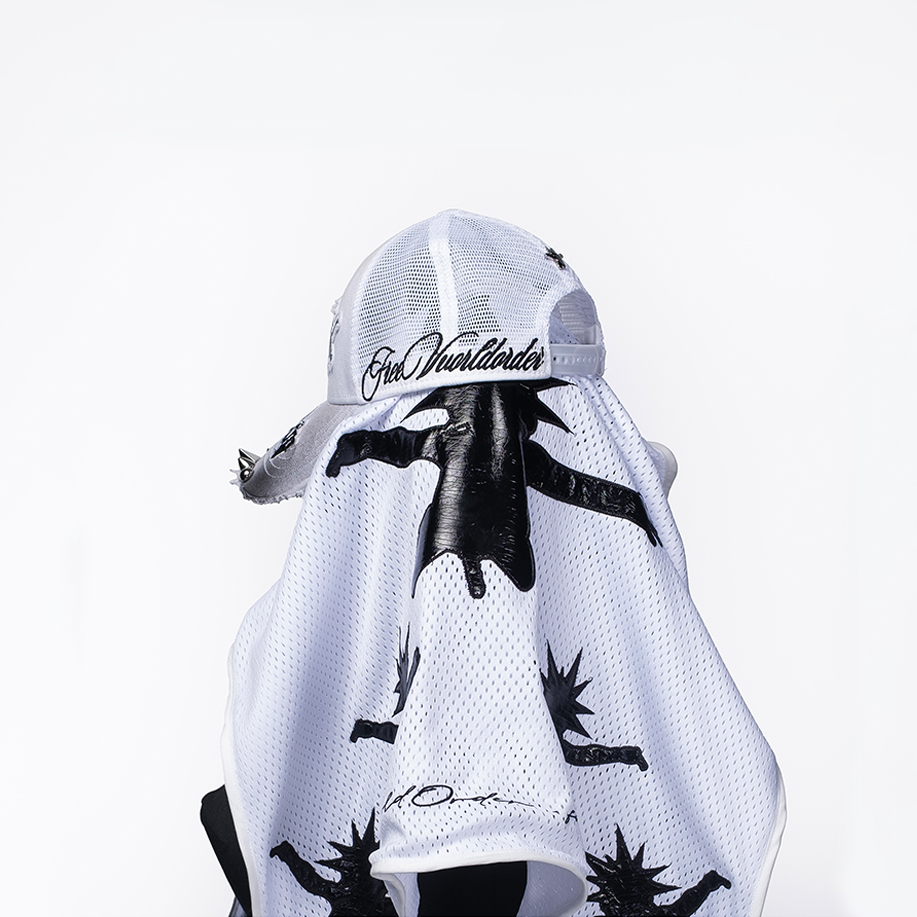 FVVO Punk Studded Washed Cap