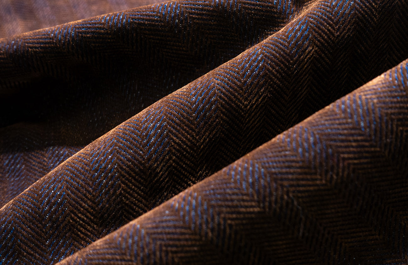 IN EXISTENCE Star Embroidered Herringbone Flocked Flare Jeans, premium urban and streetwear designers apparel on PROJECTISR.com, IN EXISTENCE