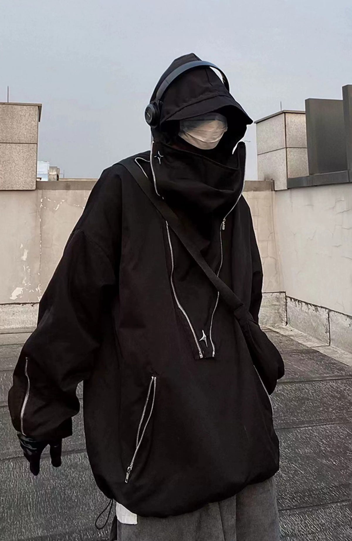 UUCSCC Utility Hooded Windbreaker Jacket