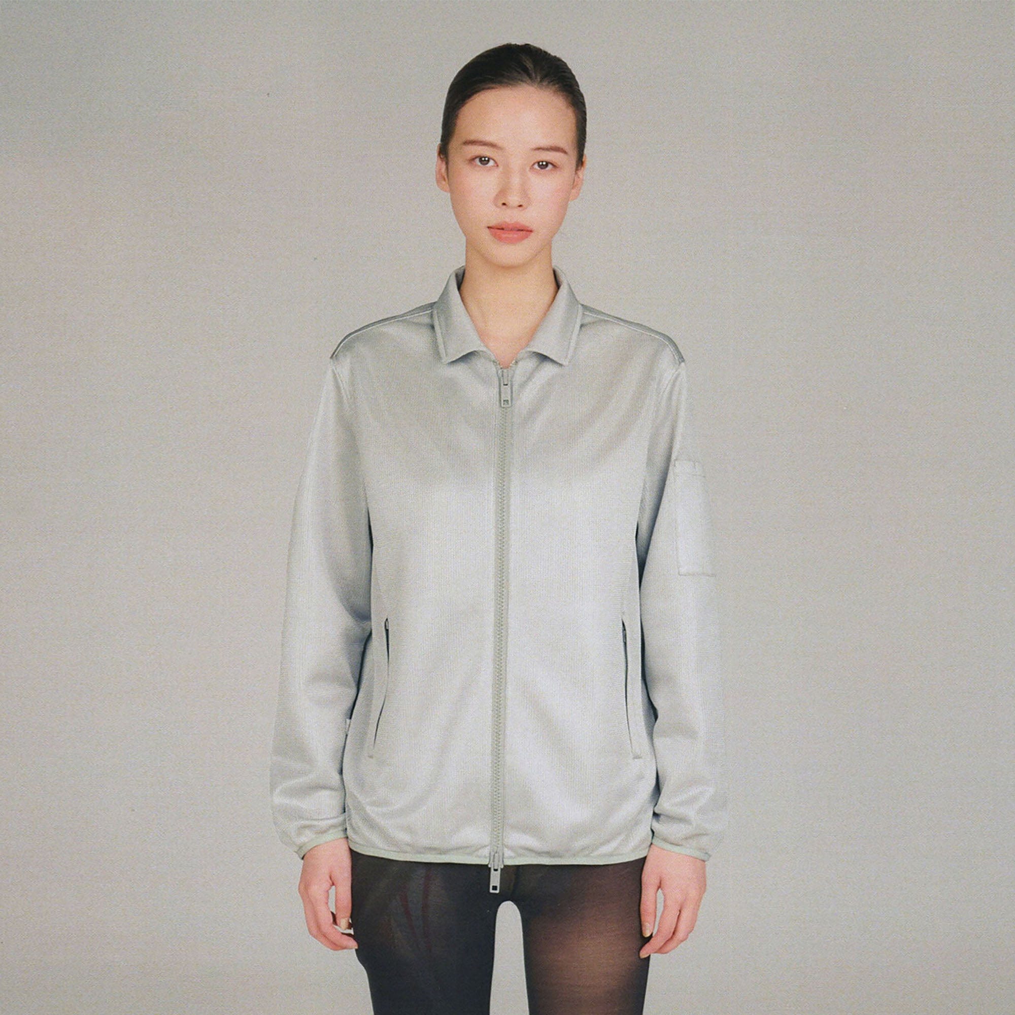 URBAN+FOREST Textured Mesh Utility Jacket, premium urban and streetwear designers apparel on PROJECTISR.com, URBAN+FOREST