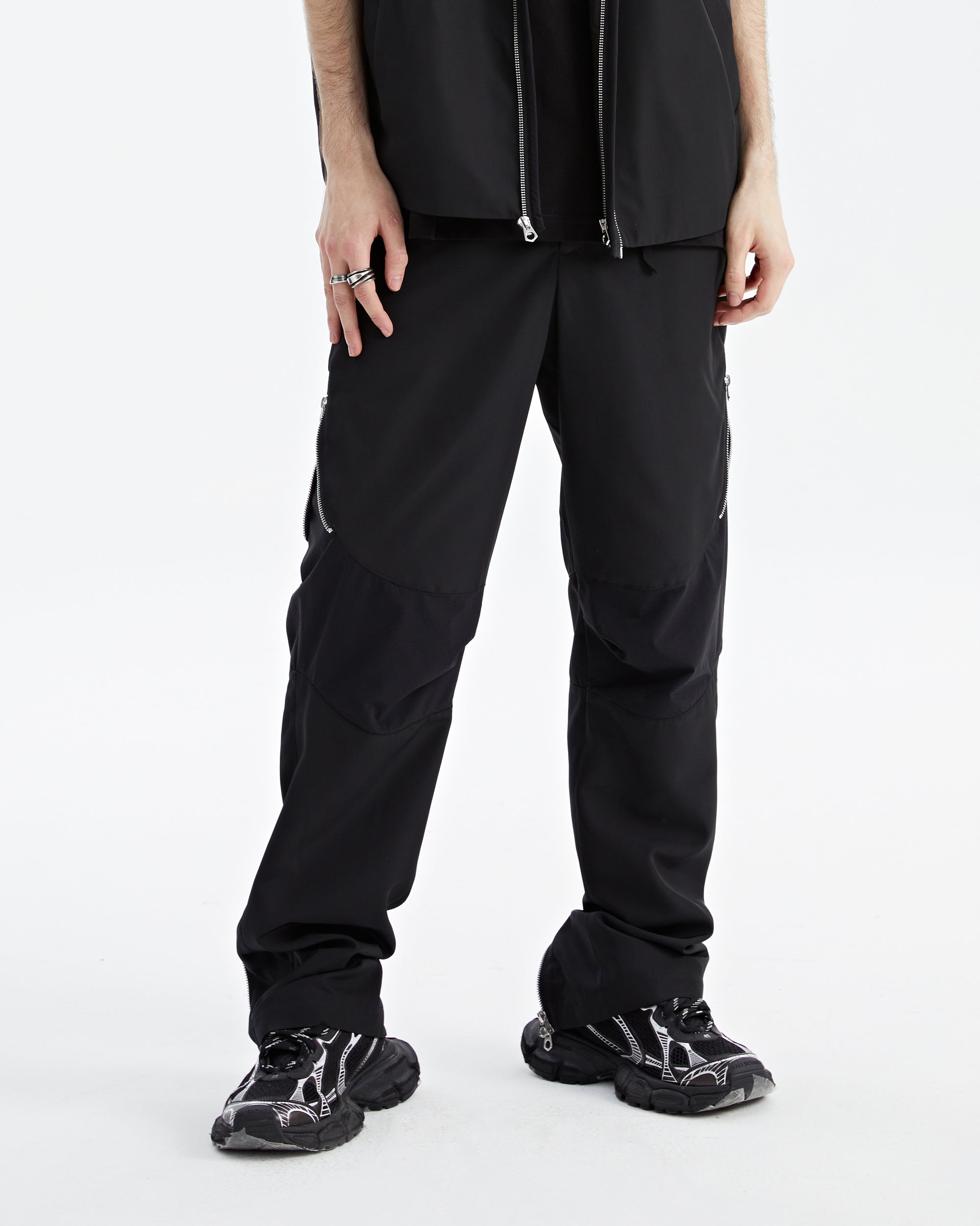 ORGANIC EMOTION Splash-Proof Zippered Paratrooper Pants