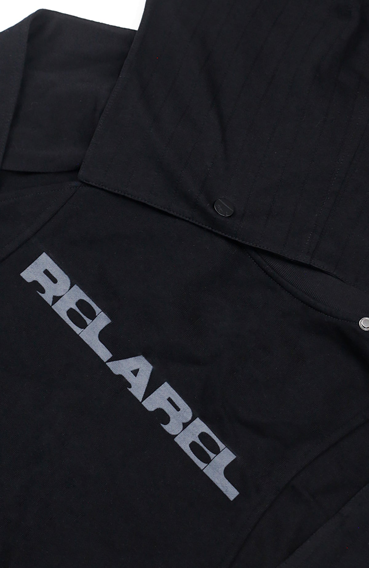 RELABEL Deconstructed Asymmetrical Detachable Hood Oversized Crewneck