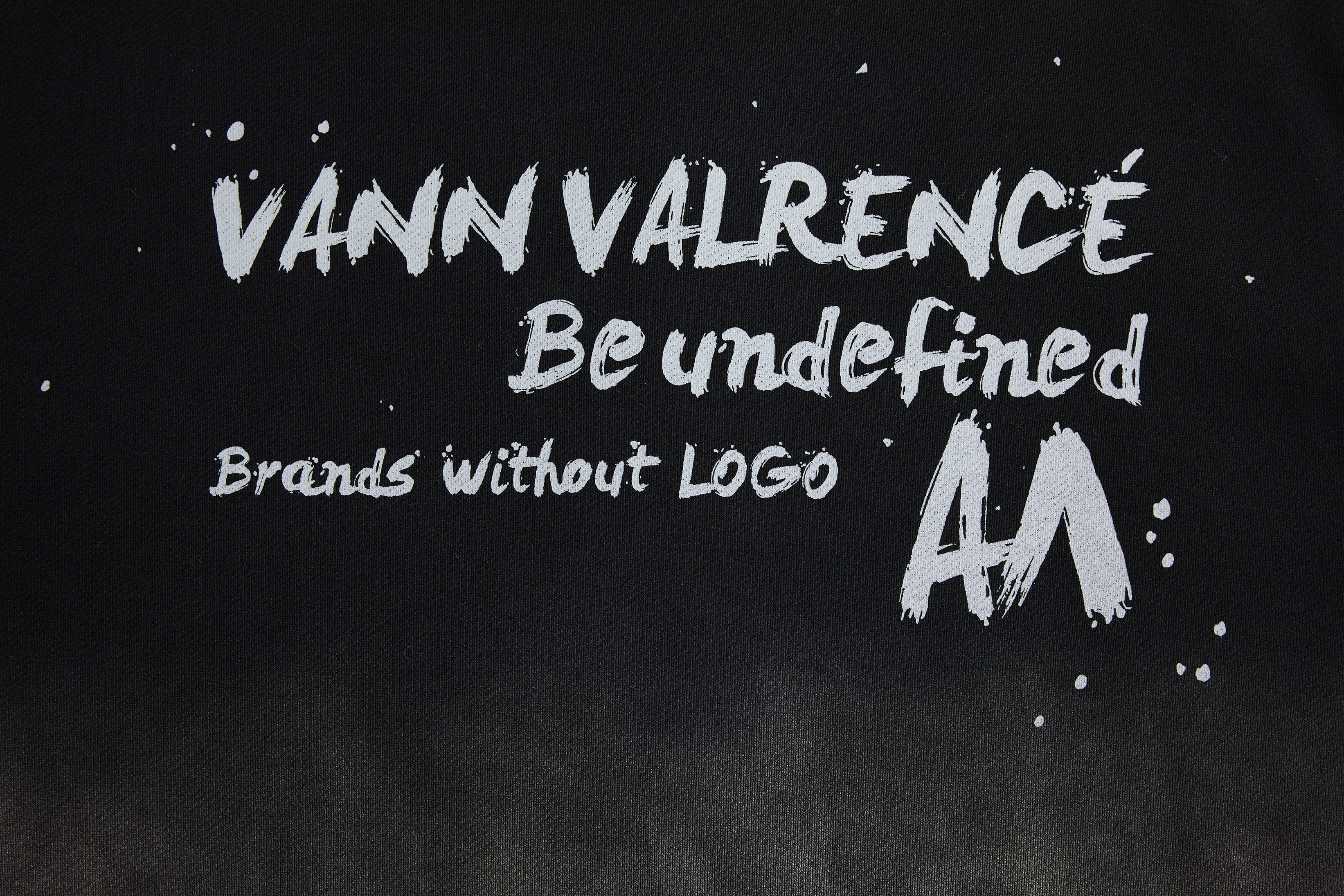 VANN VALRENCE Gradient Washed Oversized Sweatshirt