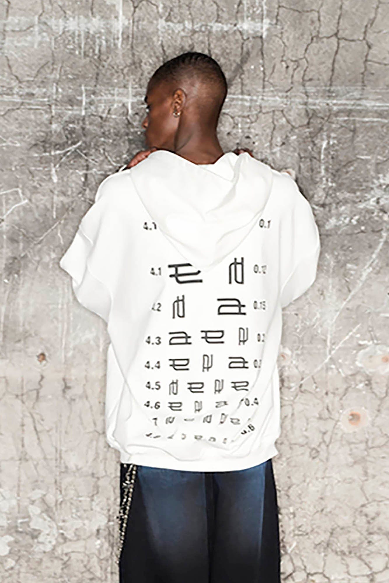 TRIANGLE PROJECT Eye Chart LOGO Hoodie