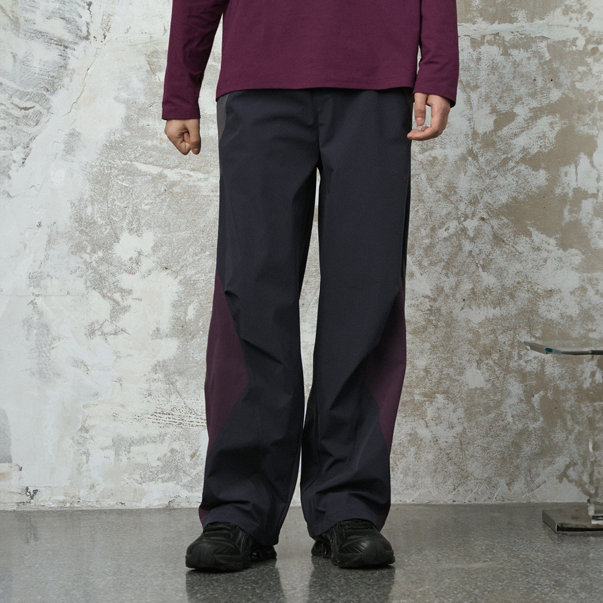 ENSHADOWER Spliced Quick Dry Straight-Leg Pants