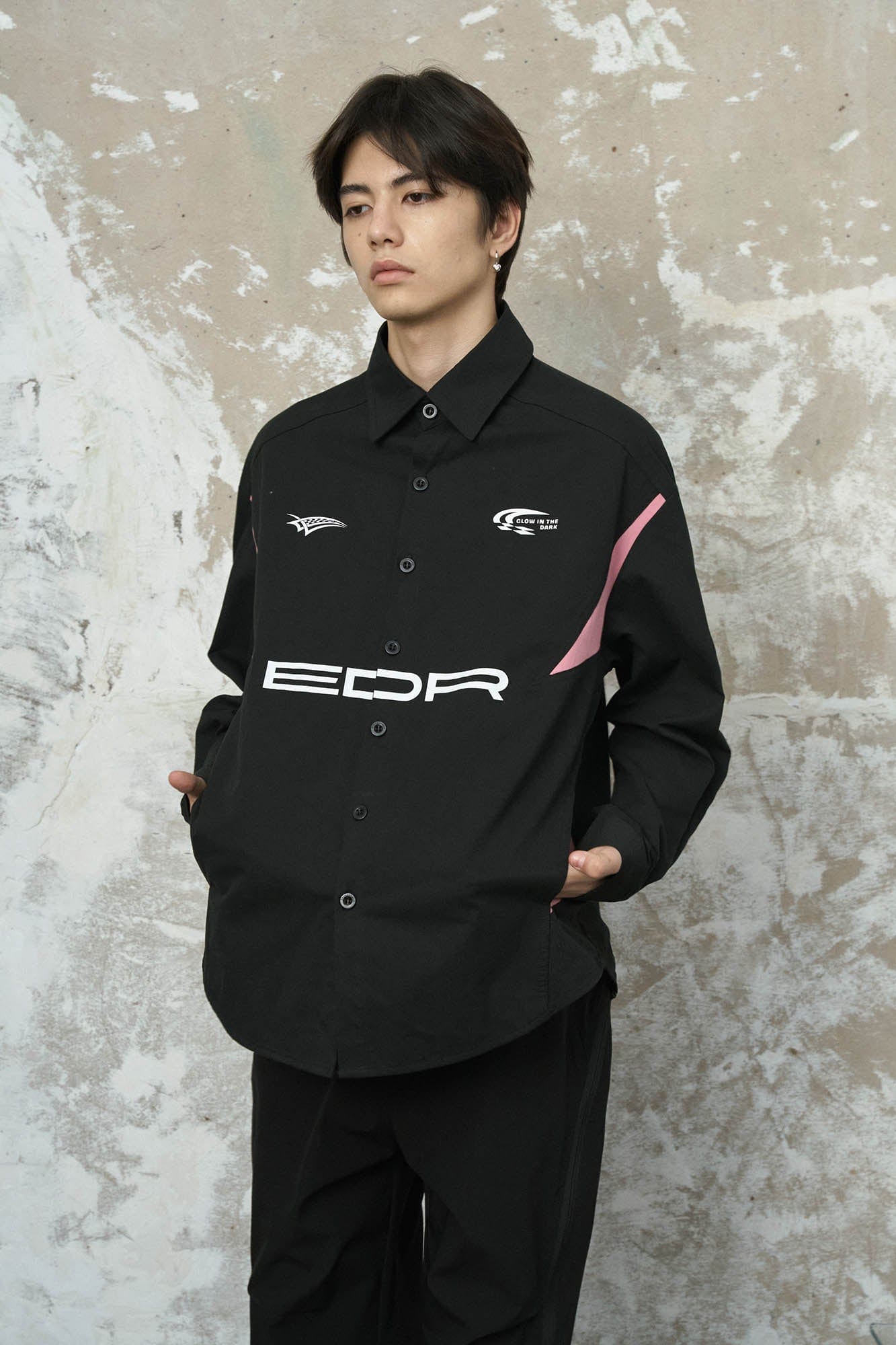 ENSHADOWER Racing Paneled Shirt