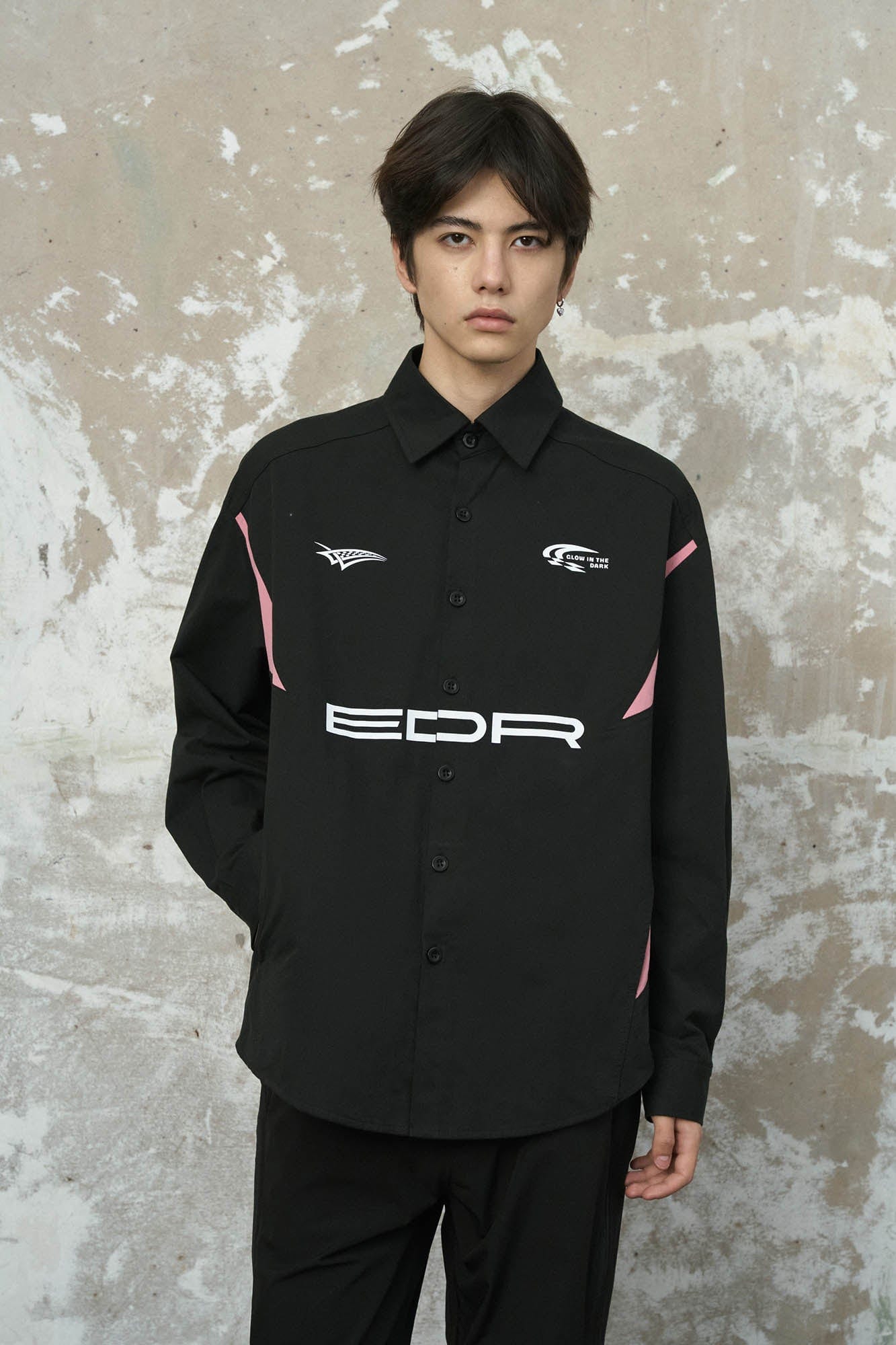 ENSHADOWER Racing Paneled Shirt