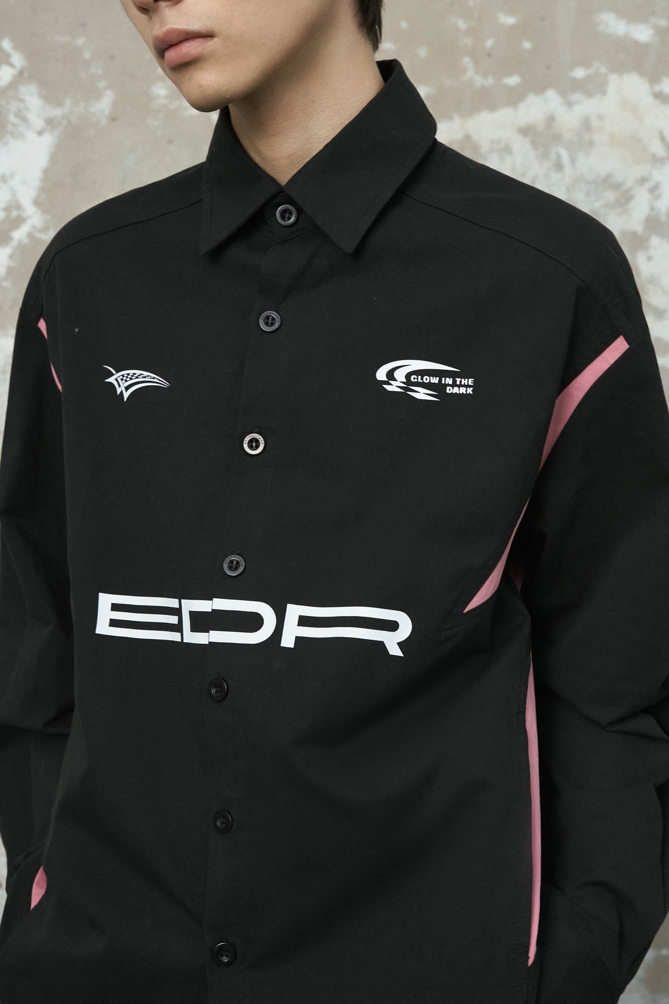 ENSHADOWER Racing Paneled Shirt