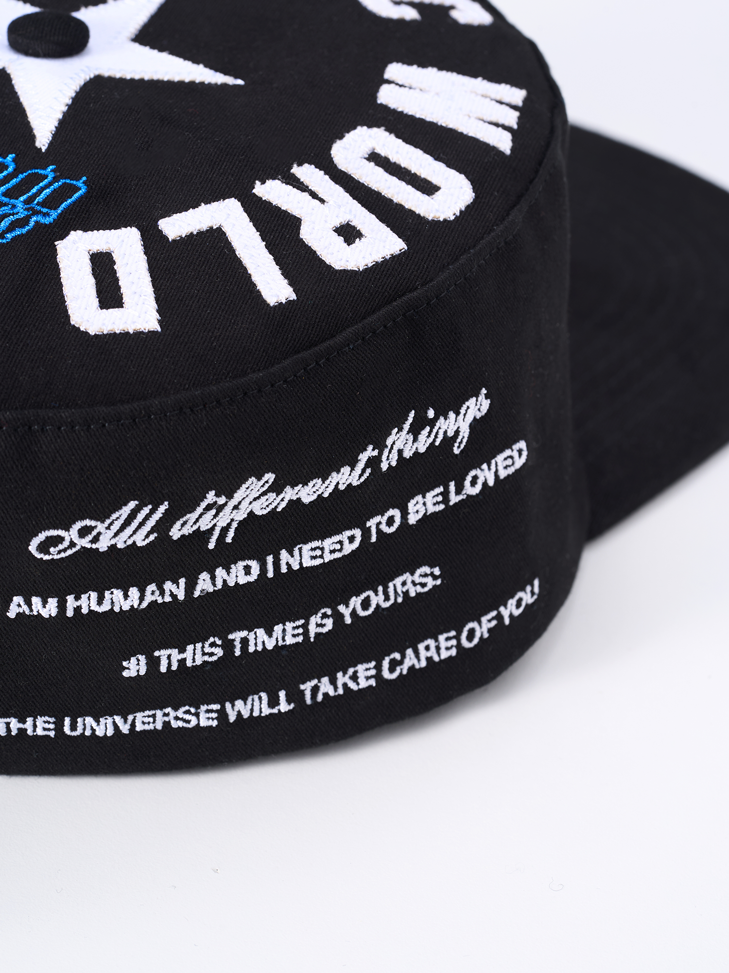 SANB LOGO Patch Pillbox Cap