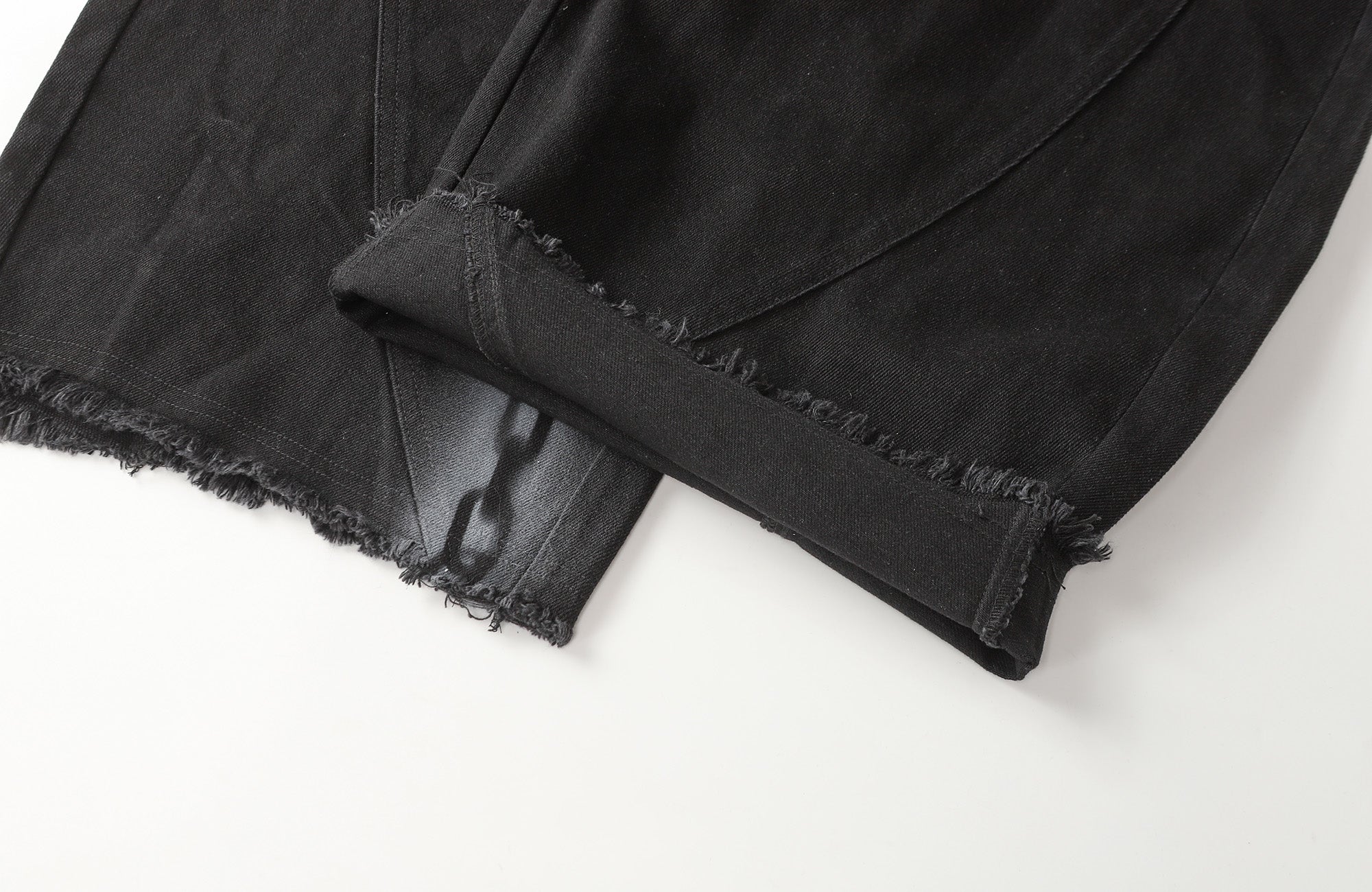 CLP Chain Graphic Frayed Curved-Leg Jeans, premium urban and streetwear designers apparel on PROJECTISR.com, CLP