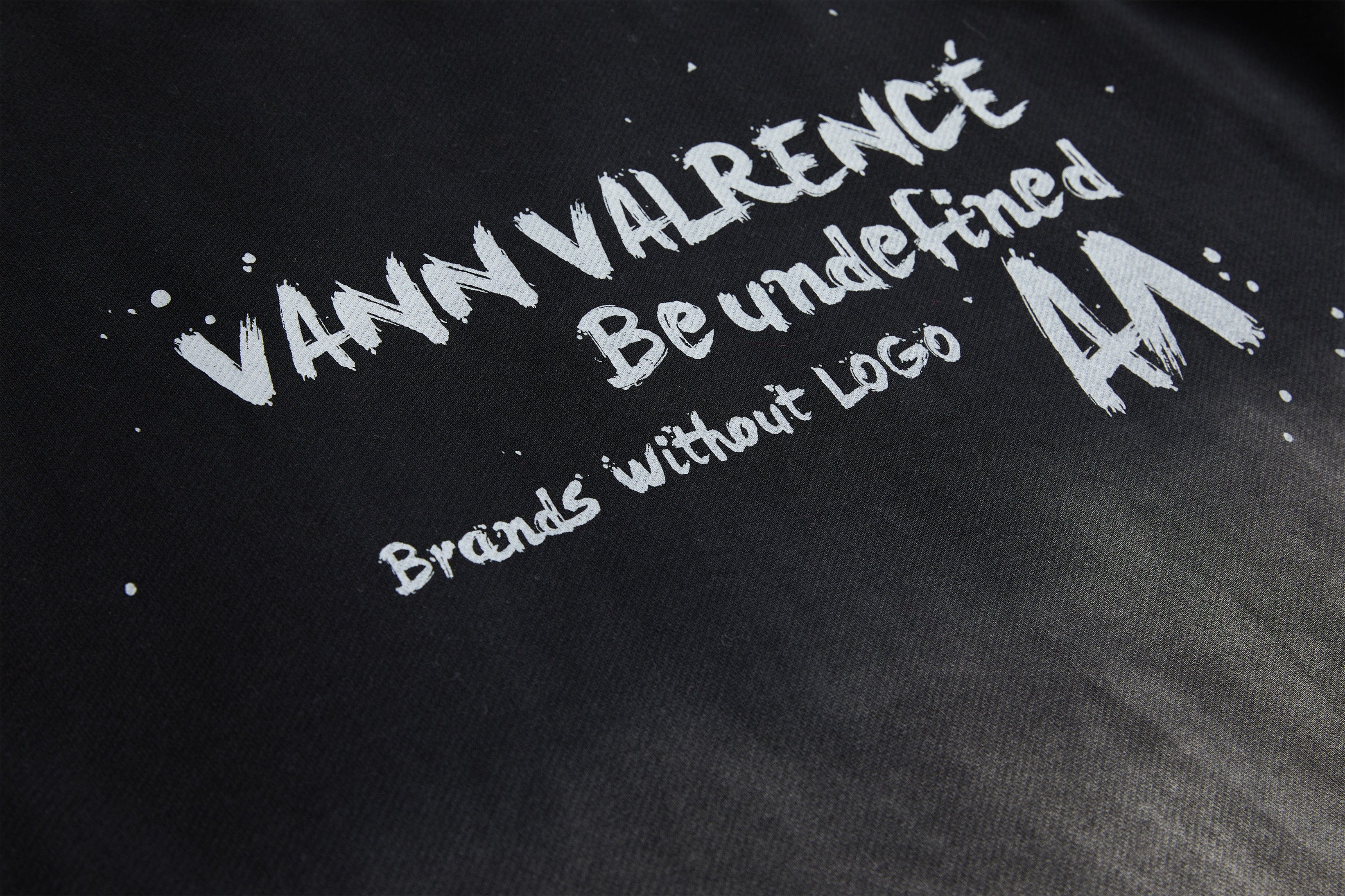 VANN VALRENCE Gradient Washed Oversized Sweatshirt