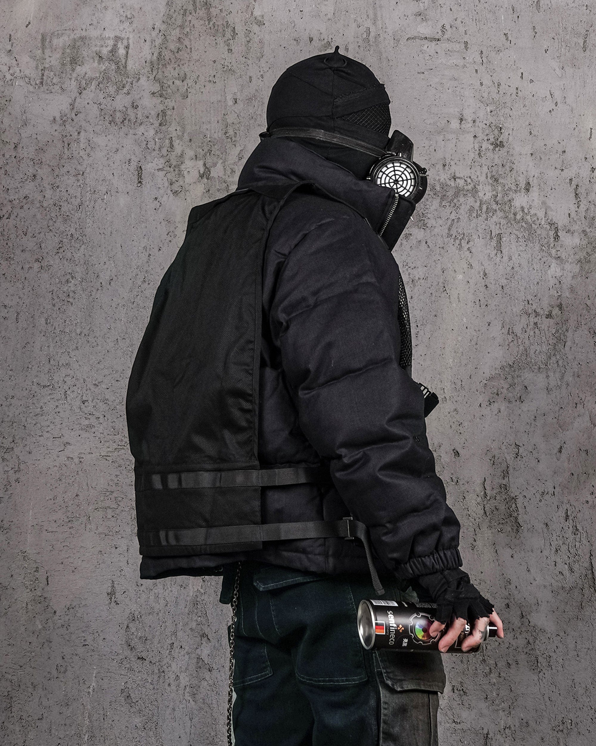 UNDERWATER Classic Rivet Down Jacket, premium urban and streetwear designers apparel on PROJECTISR.com, UNDERWATER