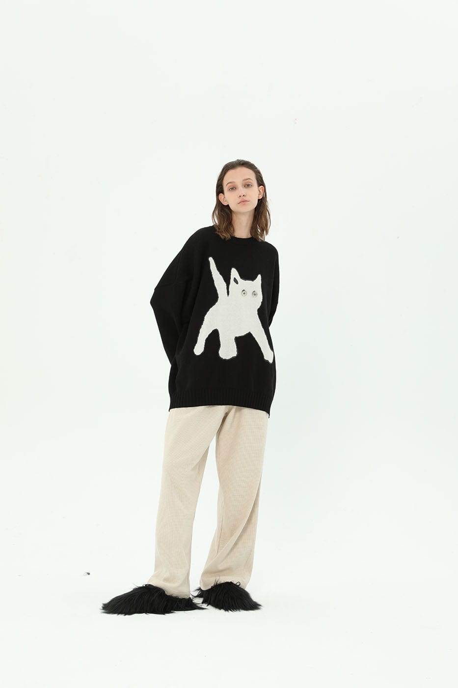 MIICHOUS Cat Sweater, premium urban and streetwear designers apparel on PROJECTISR.com, Miichous