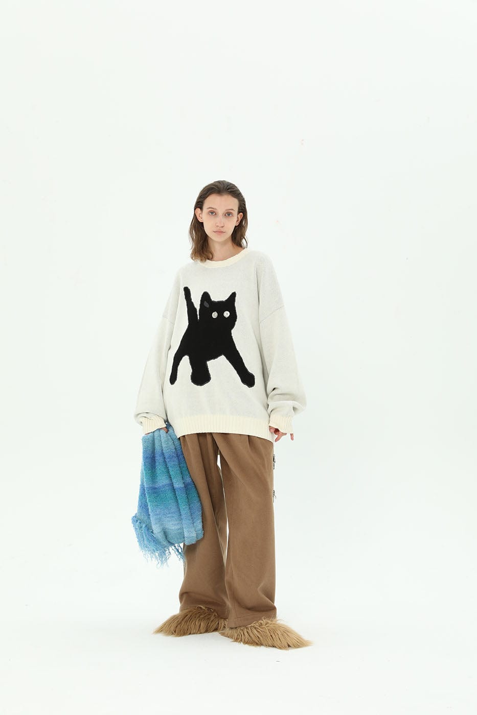 MIICHOUS Cat Sweater, premium urban and streetwear designers apparel on PROJECTISR.com, Miichous