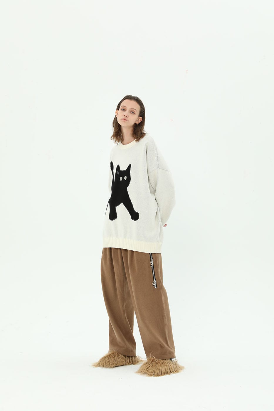 MIICHOUS Cat Sweater, premium urban and streetwear designers apparel on PROJECTISR.com, Miichous