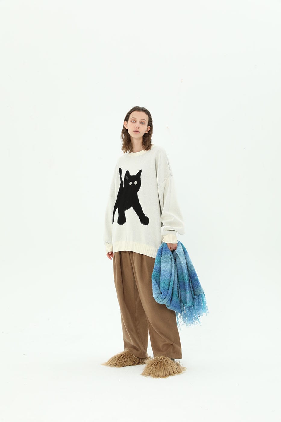 MIICHOUS Cat Sweater, premium urban and streetwear designers apparel on PROJECTISR.com, Miichous