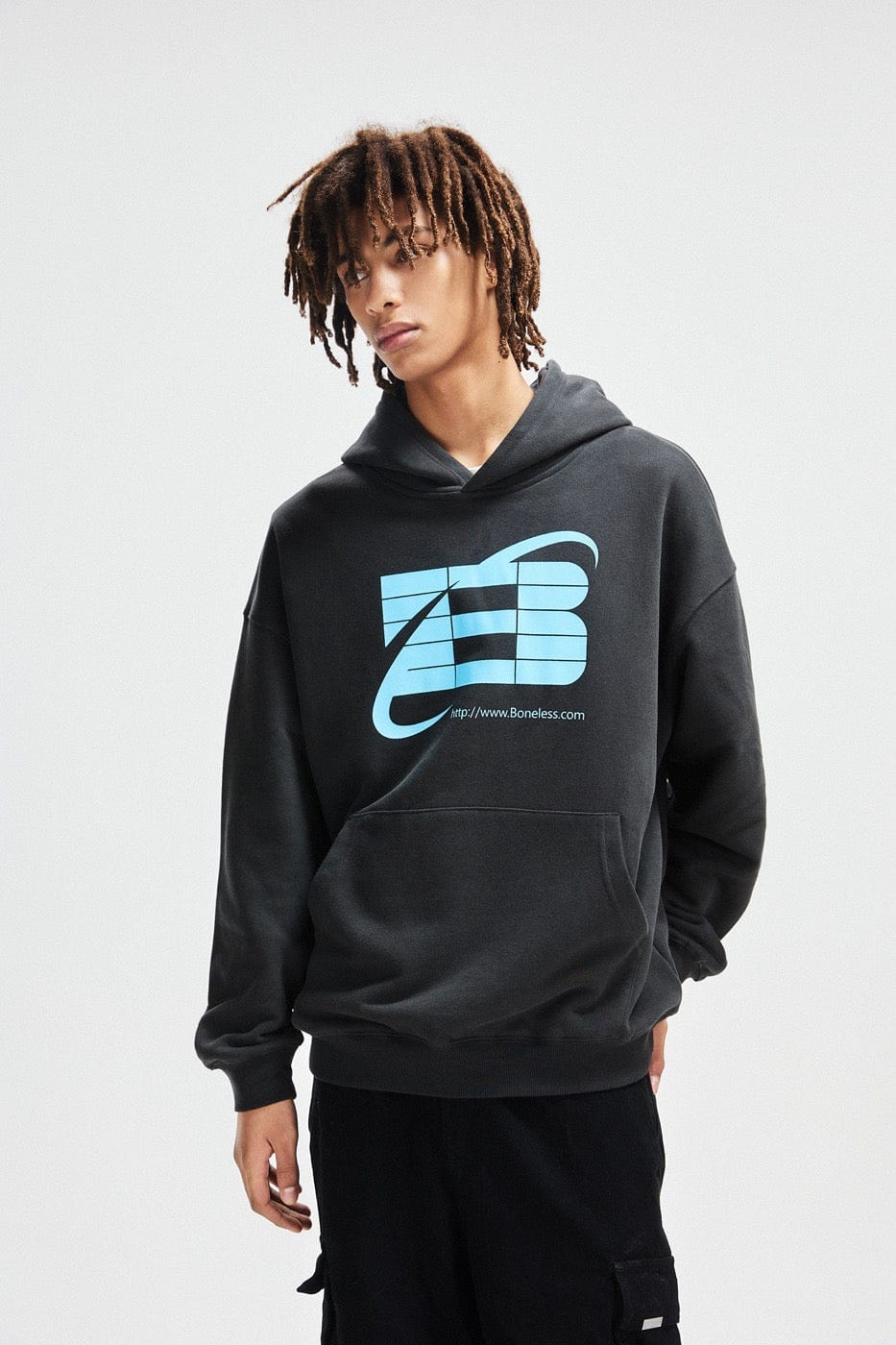 BONELESS Internet Explorer Hoodie, premium urban and streetwear designers apparel on PROJECTISR.com, BONELESS