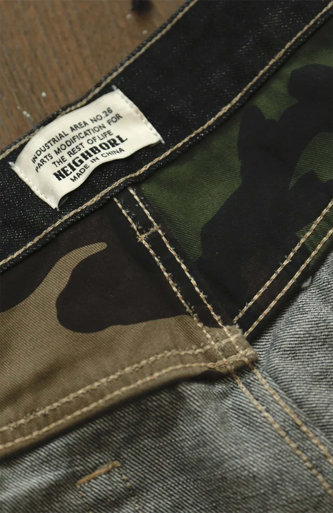 NEIGBORL Essential Raw Denim, premium urban and streetwear designers apparel on PROJECTISR.com, NEIGBORL