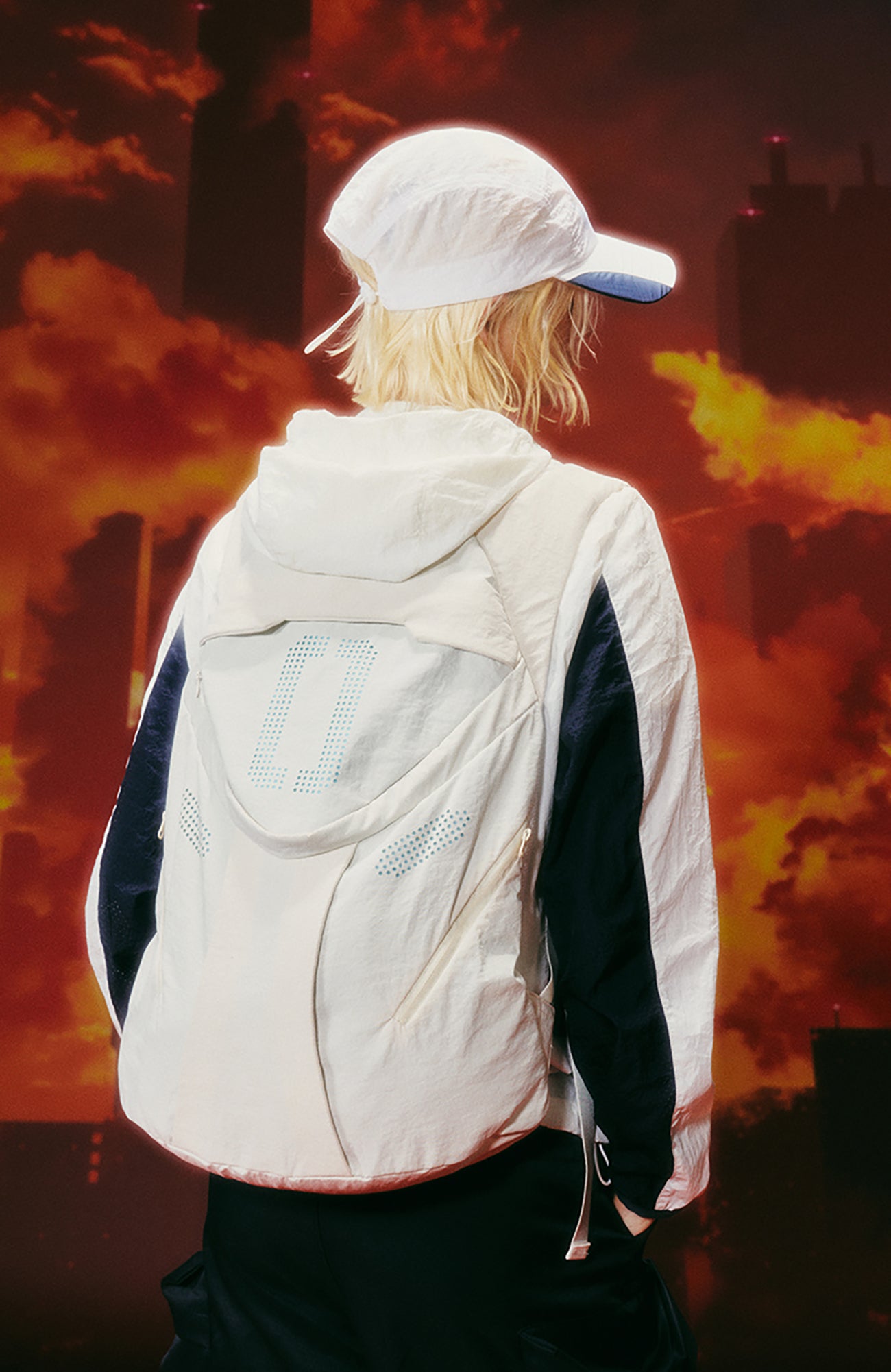DONSMOKE x EVA Number Mesh Lightweight Backpack
