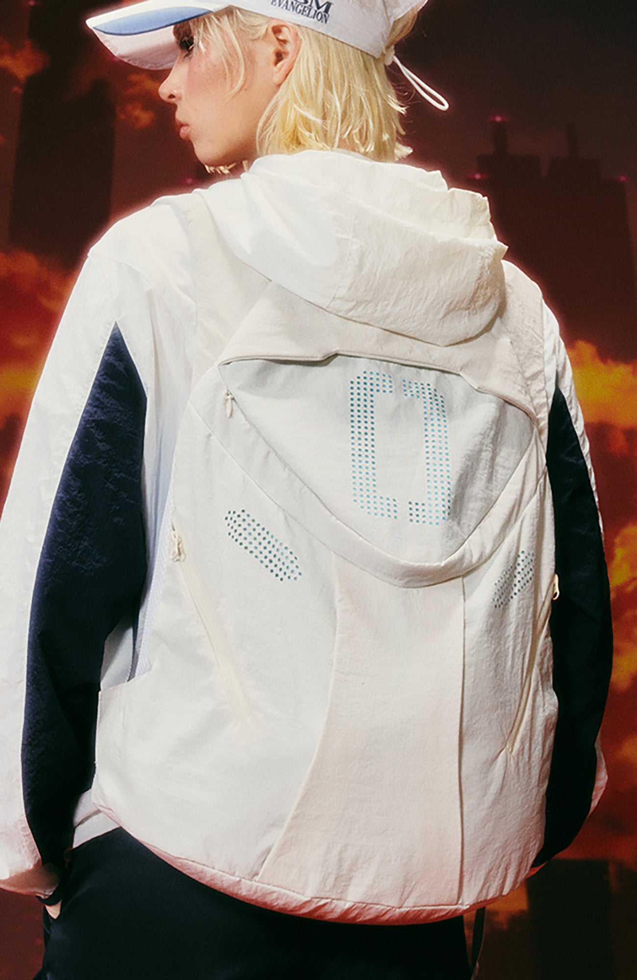 DONSMOKE x EVA Number Mesh Lightweight Backpack