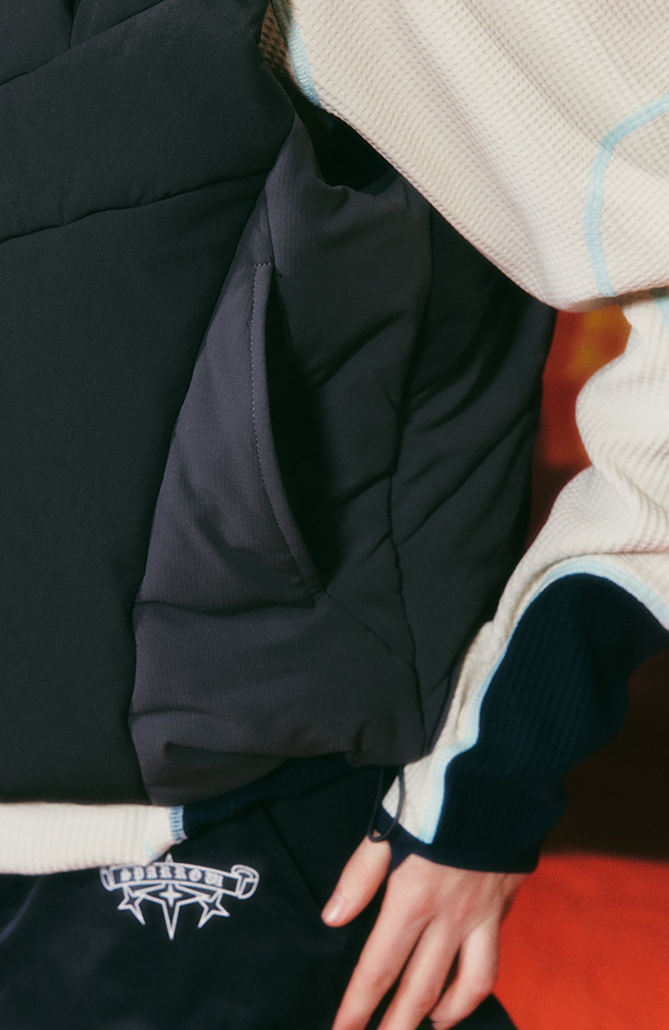 DONSMOKE x EVA Graphic Cotton-Padded Vest
